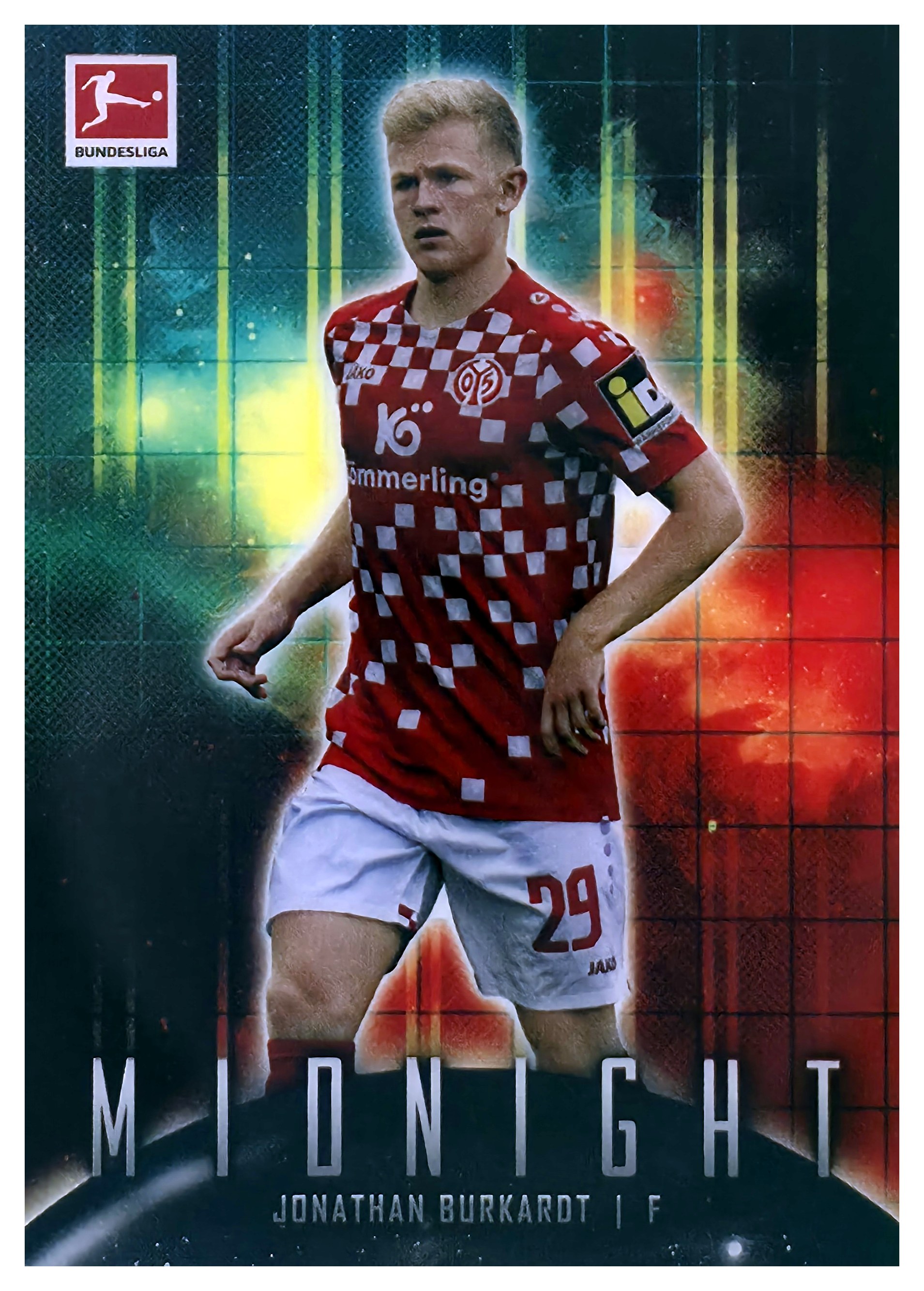 Jonathan Burkardt - Topps Midnight Bundesliga Base Set 2024-25, Nr. 67 (Art.-Nr. SG108017)