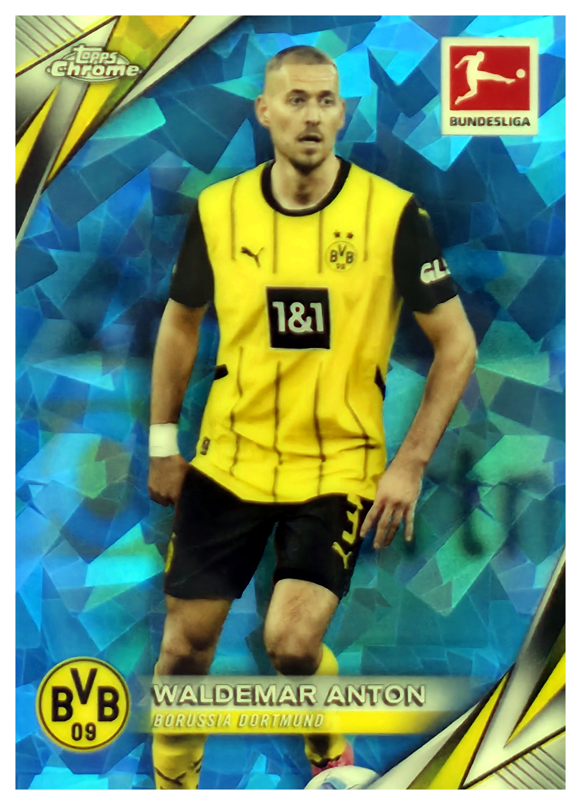 Waldemar Anton - Topps Chrome Sapphire Bundesliga Base Set 2024-25, Nr. 22 (Art.-Nr. SG108055)