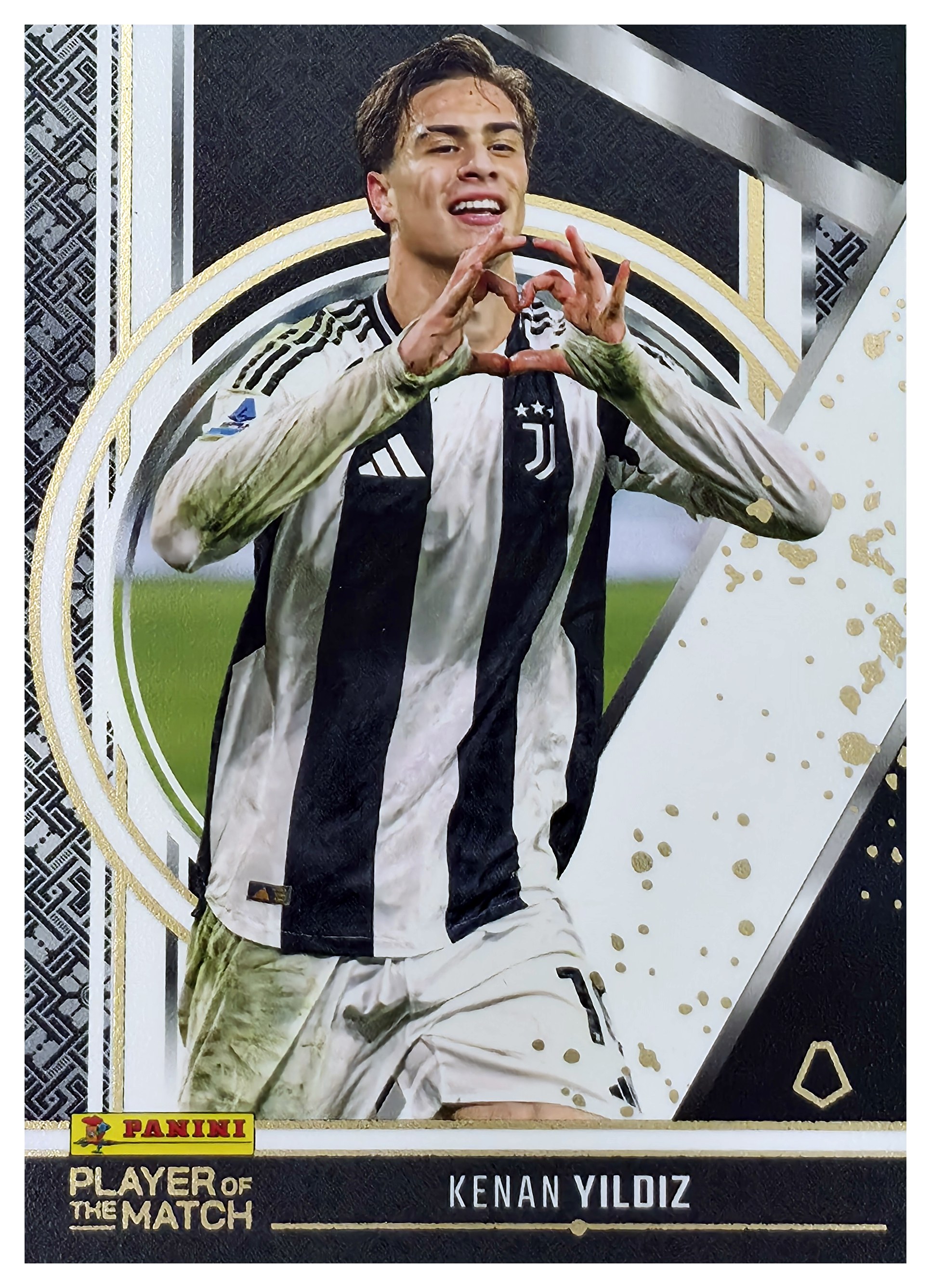 Kenan Yildiz - Panini Player of the Match Base Set 2024-25, Nr. 56 (Art.-Nr. SG110803)
