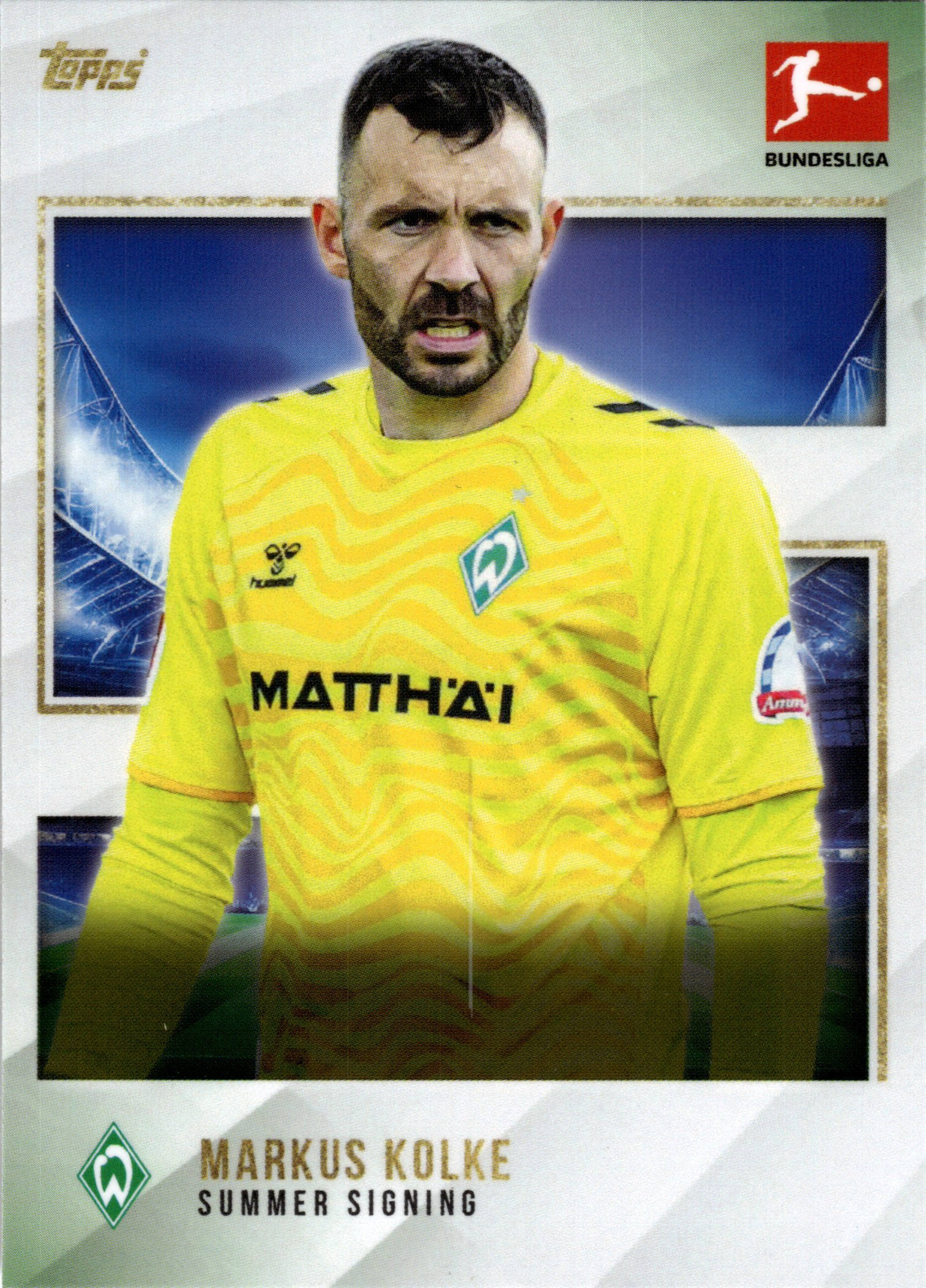 Markus Kolke - Topps Bundesliga Summer Signings 2024-25 (Art.-Nr. SG107826)