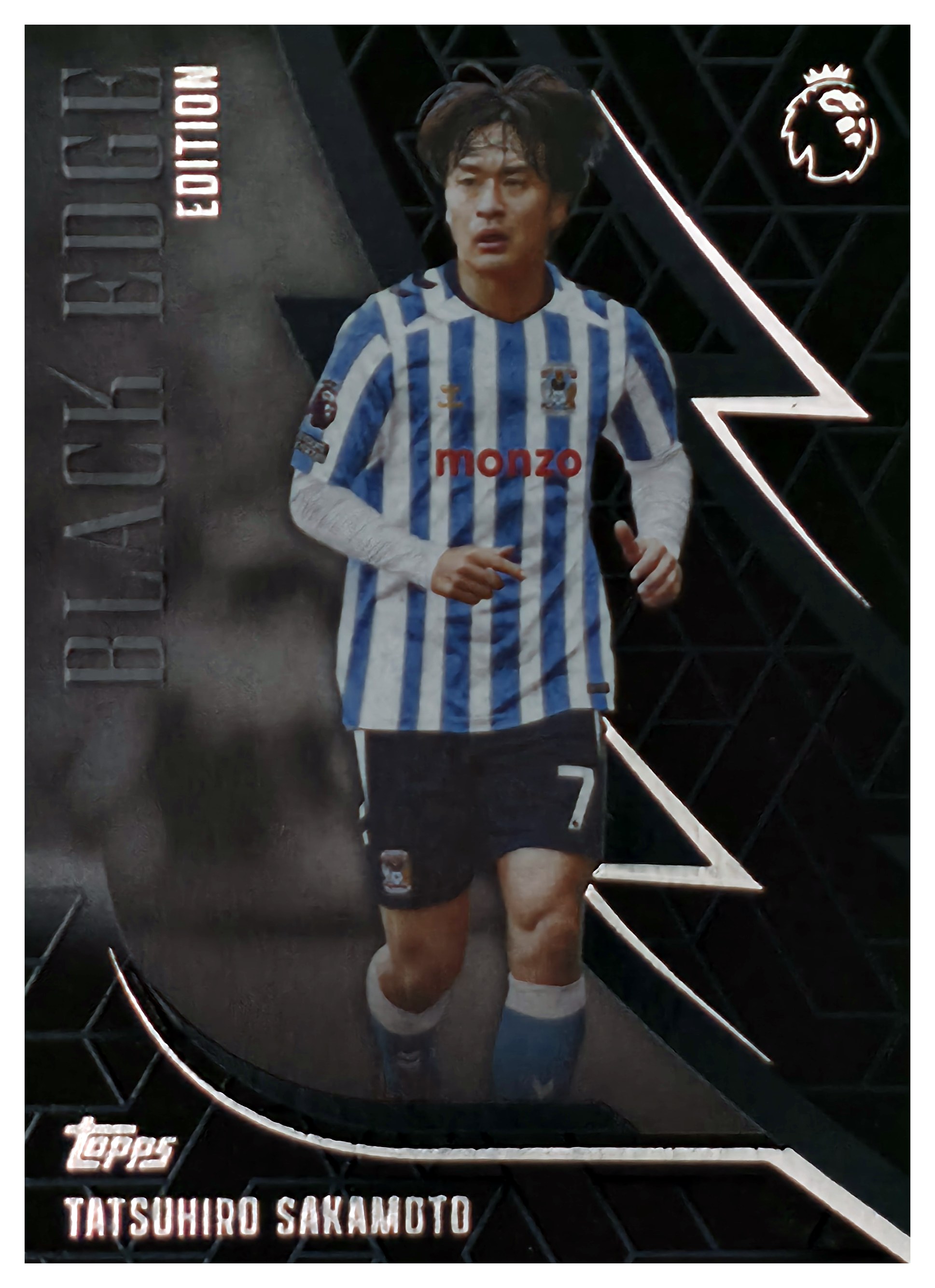 Tatsuhiro Sakamoto - Topps Flagship Premier League Black Edge Edition 2026-27, Nr. BE 50 – Insert (Art.-Nr. SG111005)