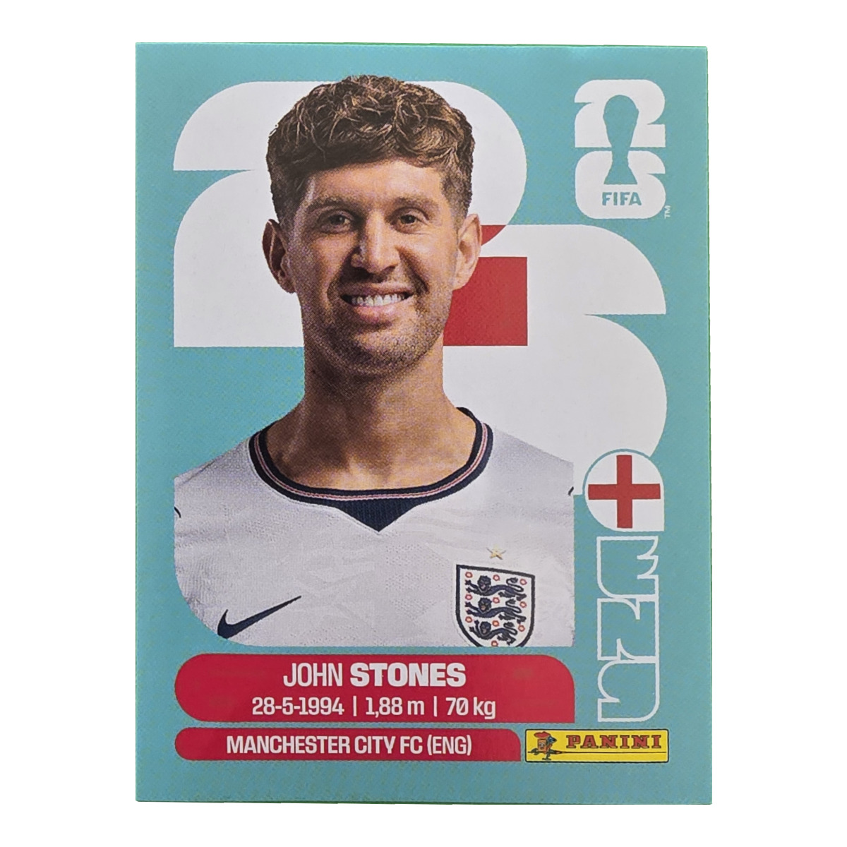 John Stones - England, FIFA WM 2026, Nr. ENG3