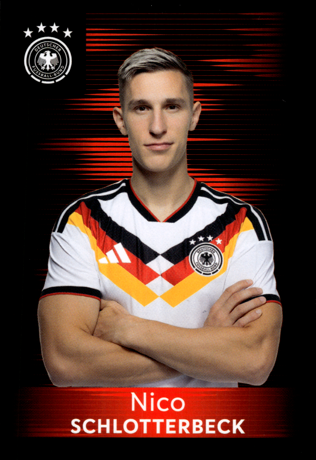 Nico Schlotterbeck - Panini FIFA World Cup DFB-Sammelkarten 2026, Nr. 19 (Art.-Nr. SG102475)