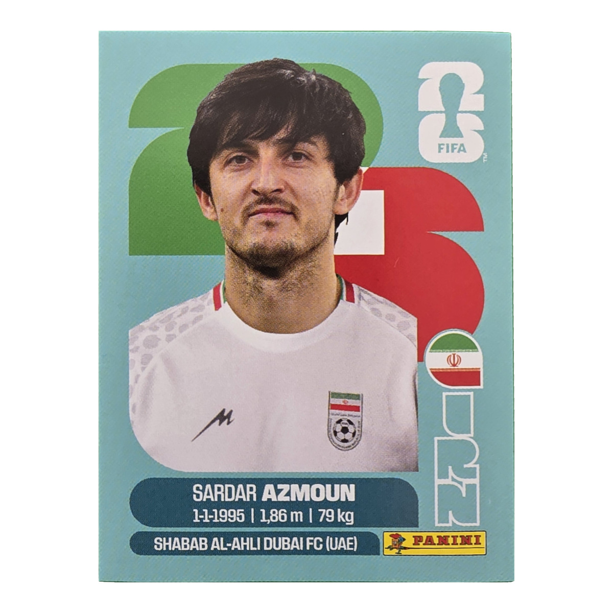 Sardar Azmoun - Iran, FIFA WM 2026, Nr. IRN17