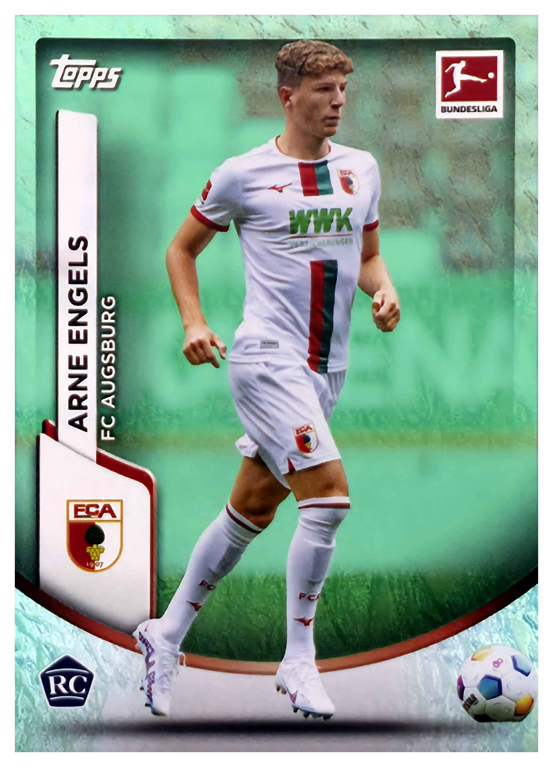 Arne Engels - Topps Chrome Bundesliga Base Set 2023-24, Nr. 2 – Rookie Card (Art.-Nr. SG109346)