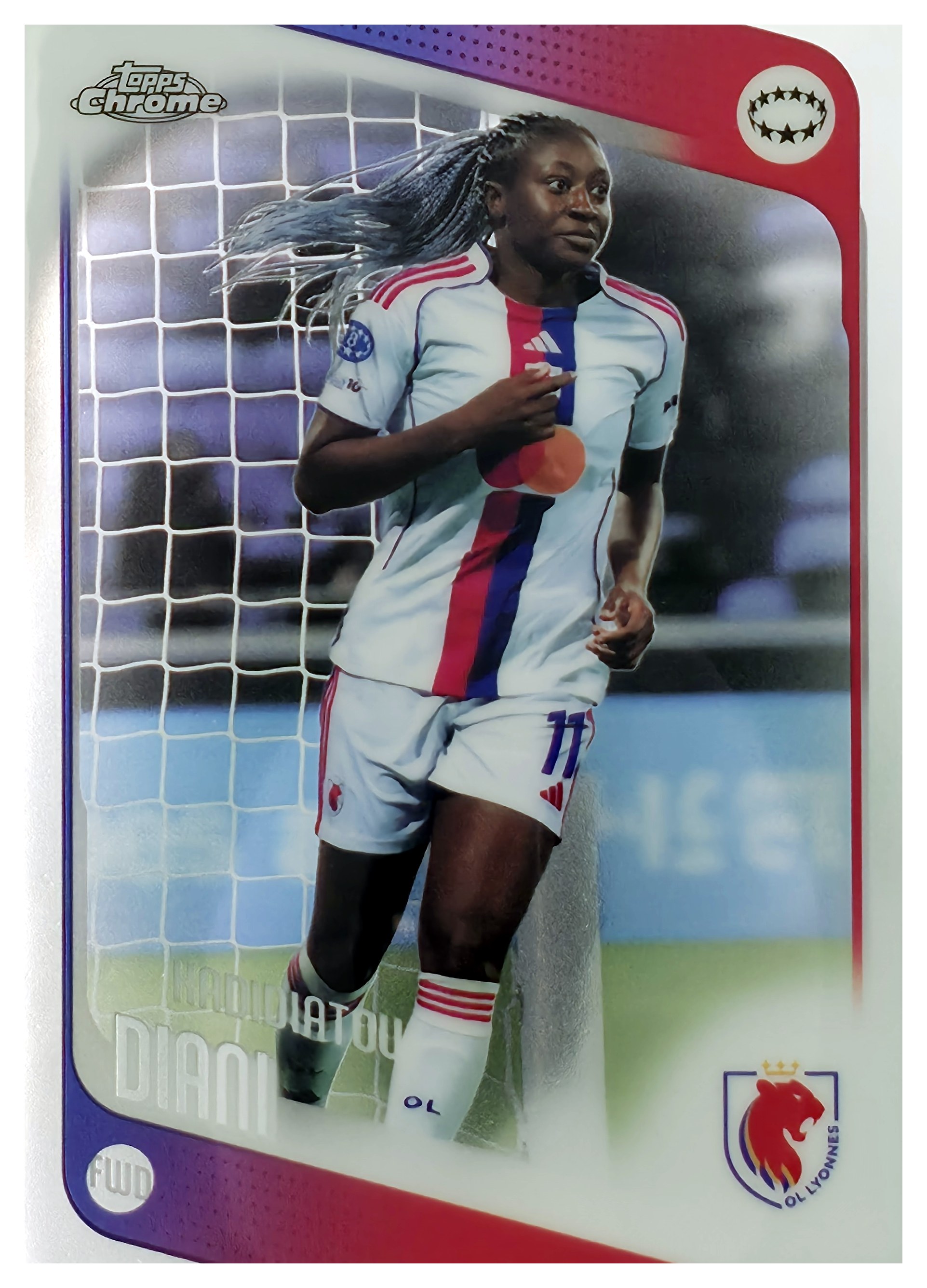 Kadidiatou Diani - Topps Chrome UEFA Women's Champions League Base Set 2025-26, Nr. 5 (Art.-Nr. SG110904)