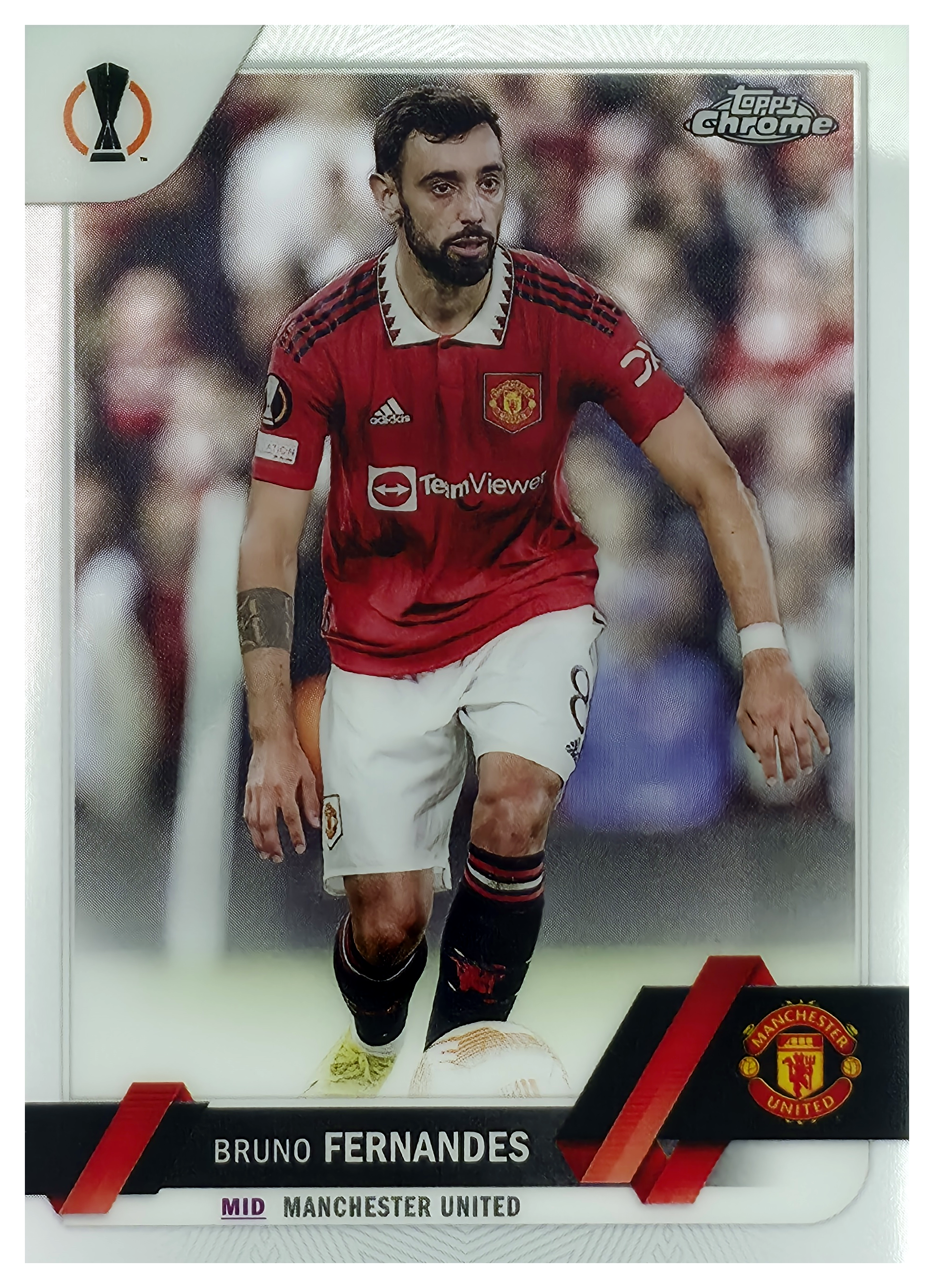 Bruno Fernandes - Topps Chrome UEFA Club Competitions Base Set 2022-23, Nr. 8 (Art.-Nr. SG105779)