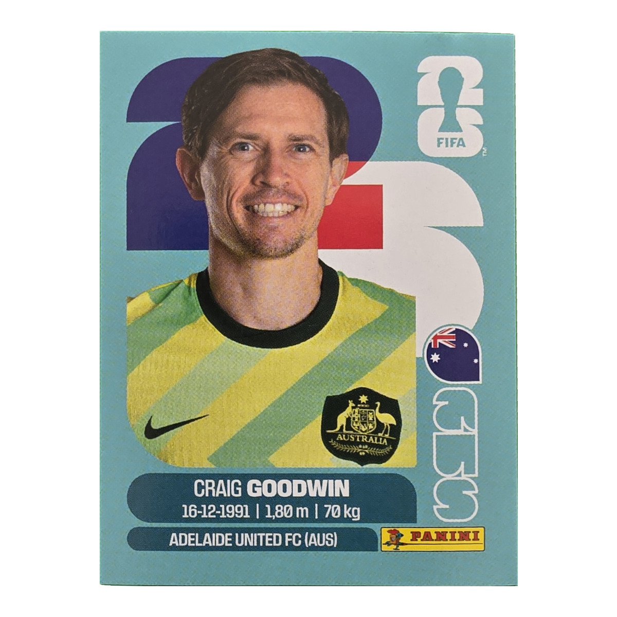 Craig Goodwin - Australien, FIFA WM 2026, Nr. AUS17