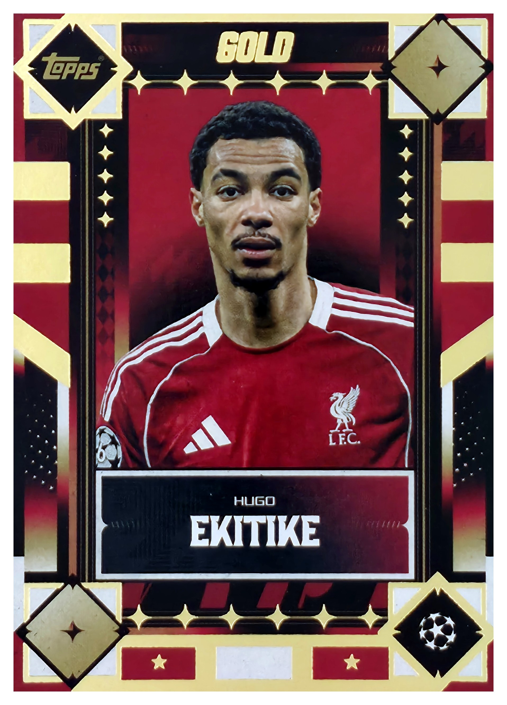 Hugo Ekitike - Topps Gold UEFA Club Competitions 2025-26 (Art.-Nr. SG108128)
