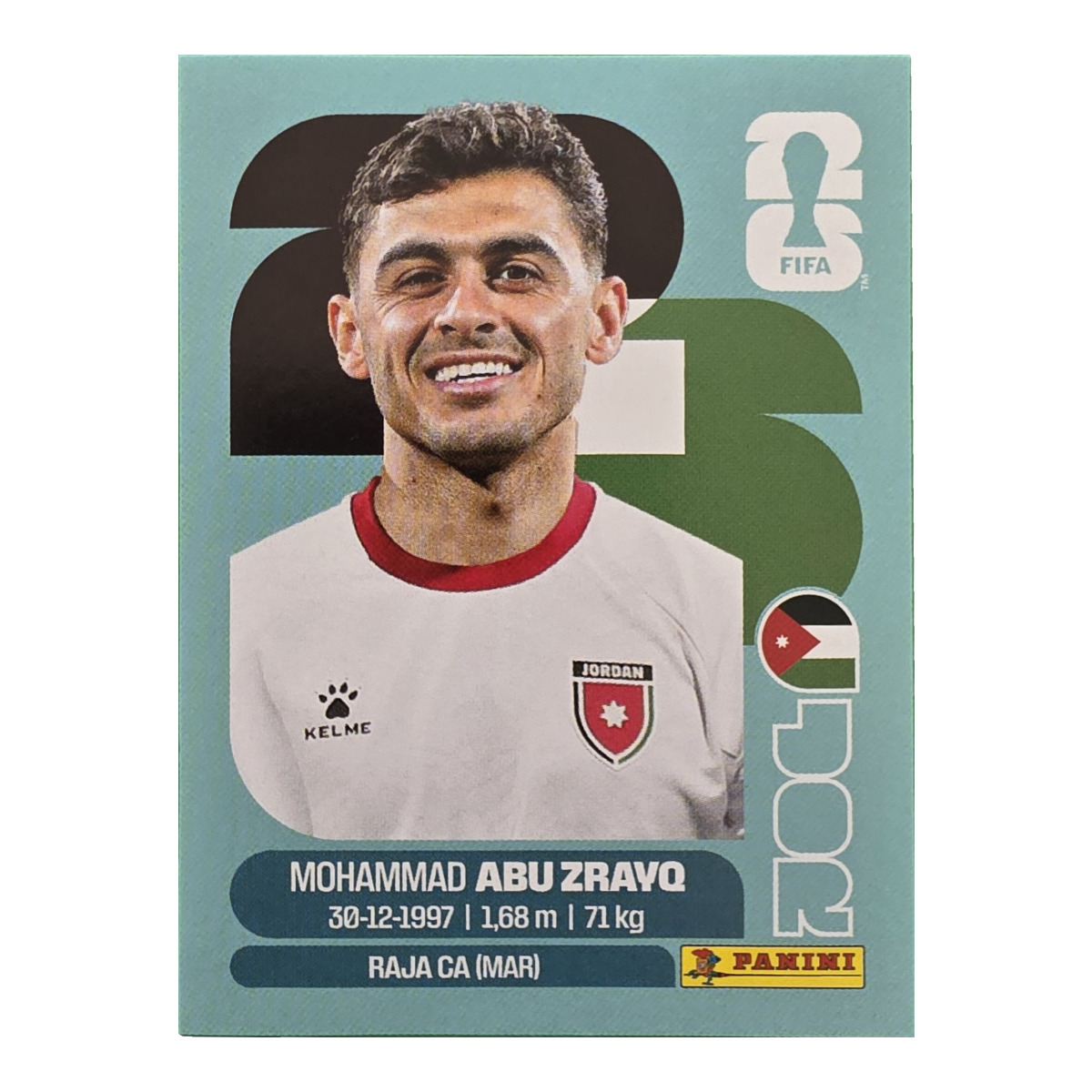 Mohammad Abu Zrayq - Jordanien, FIFA WM 2026, Nr. JOR19