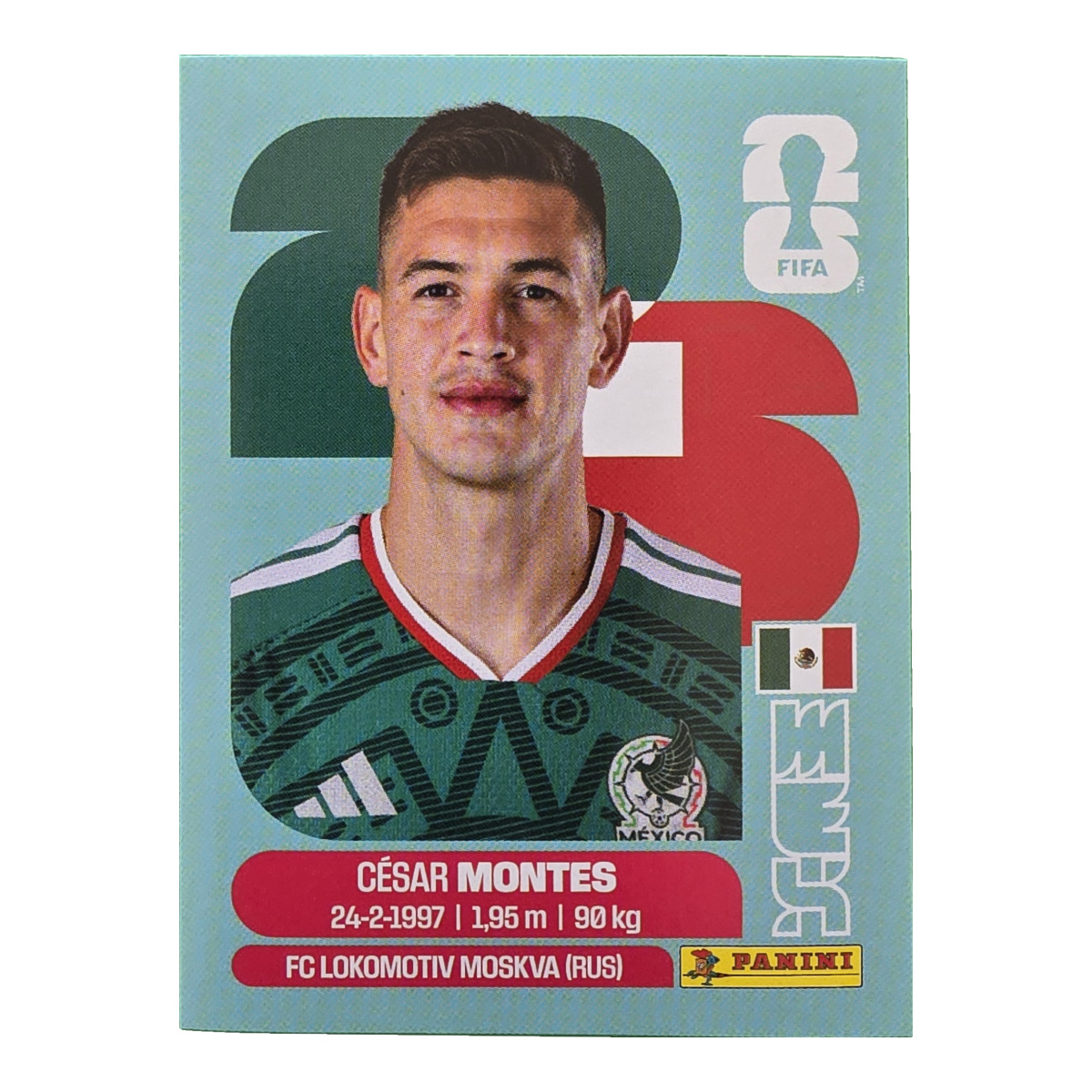 Cesar Montes - Mexiko, FIFA WM 2026, Nr. MEX5