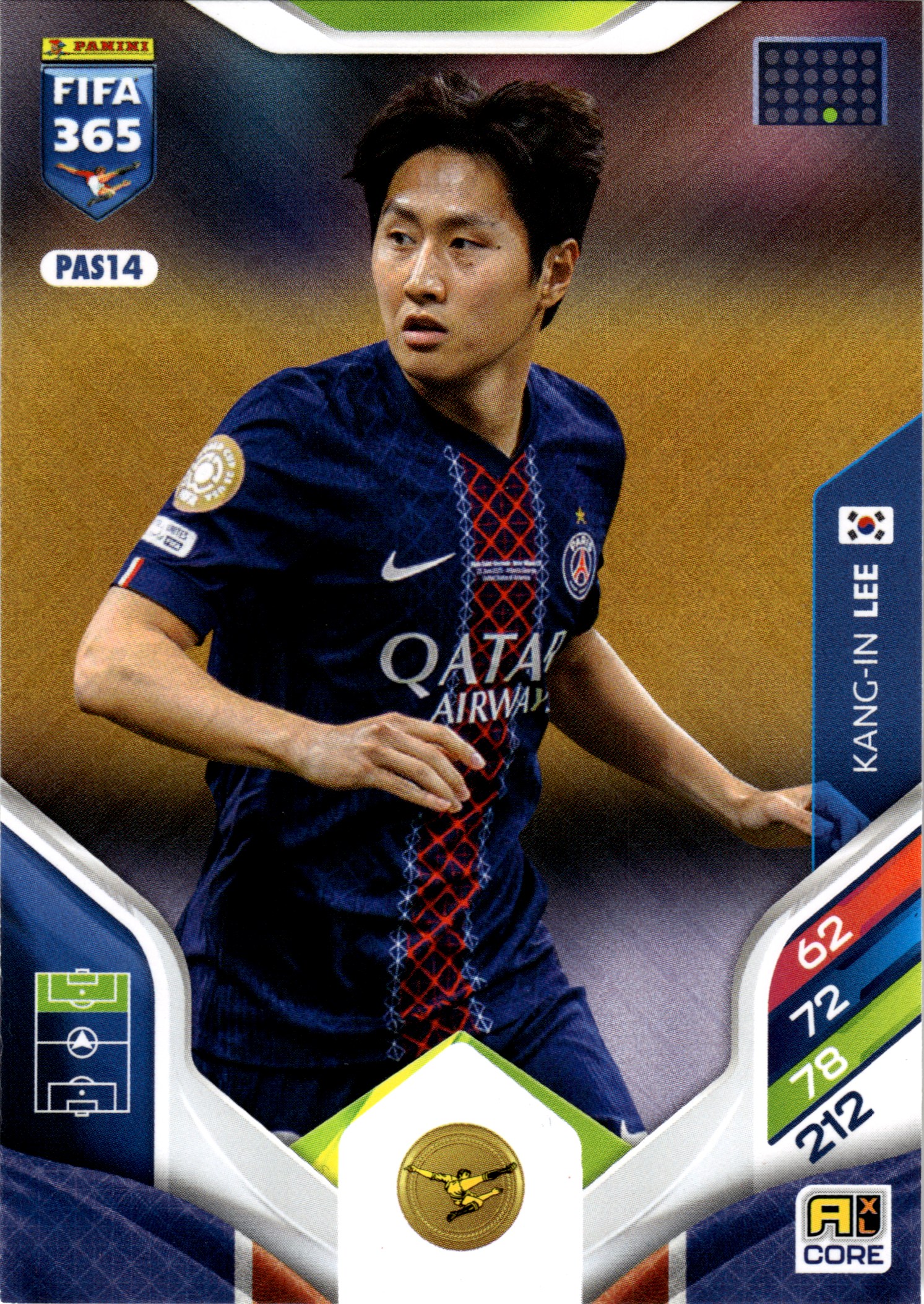 Kang-In Lee - Panini Adrenalyn XL FIFA 365 Base Set 2026, Nr. PAS14 (Art.-Nr. SG107815)