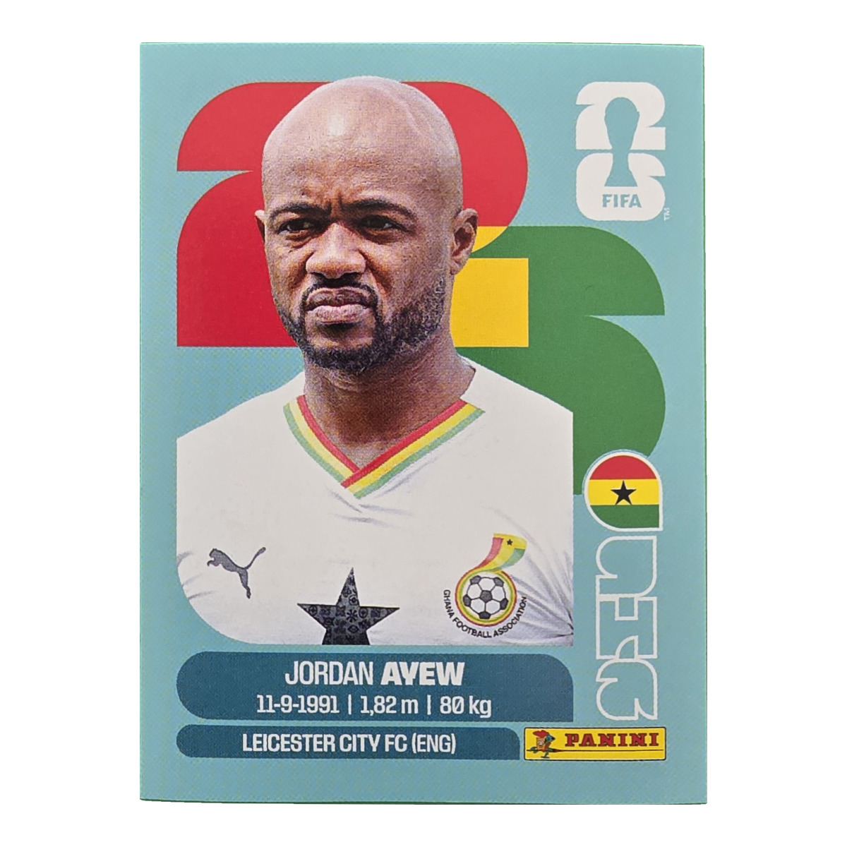 Jordan Ayew - Ghana, FIFA WM 2026, Nr. GHA16