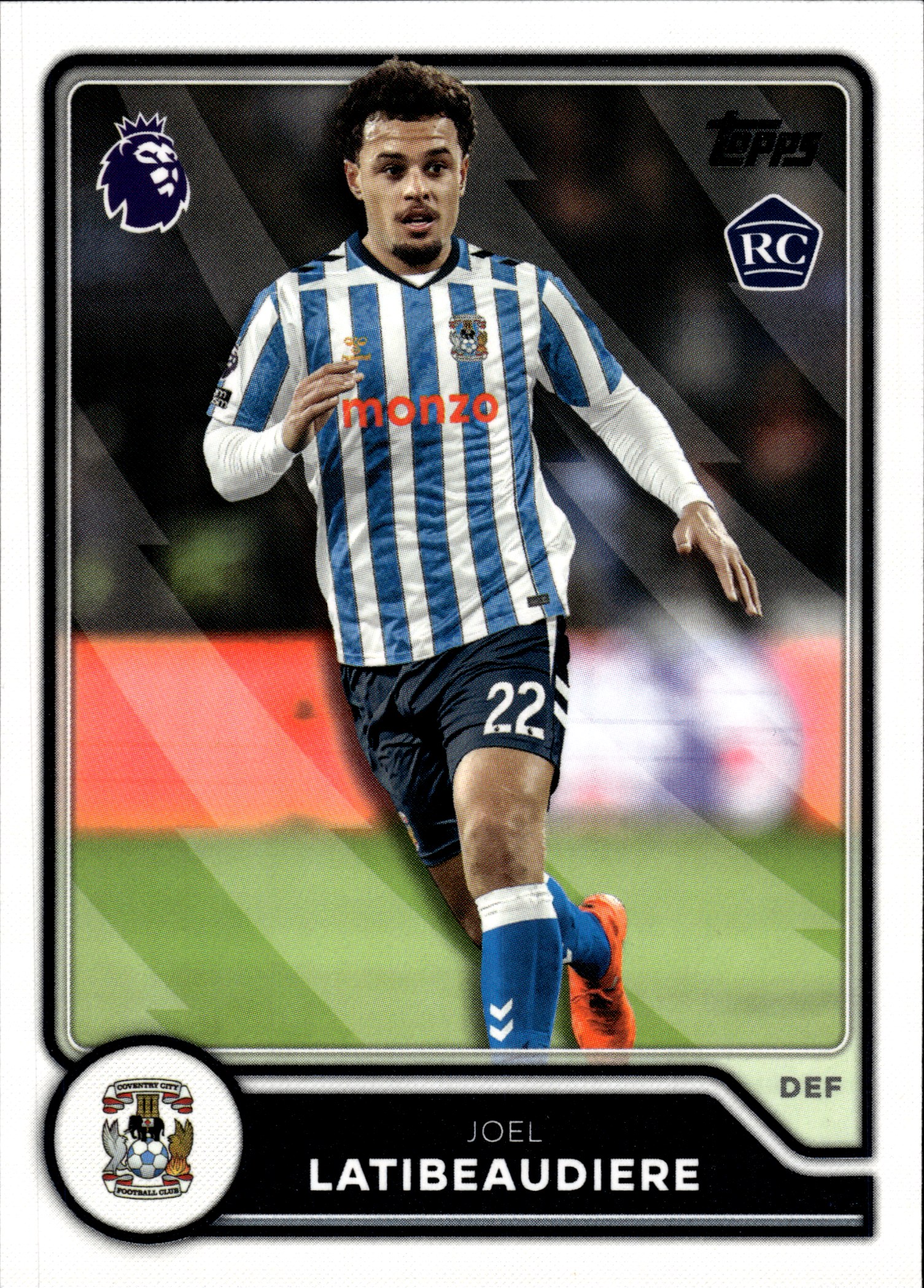 Joel Latibeaudiere - Topps Flagship Premier League Base Set 2026-27, Nr. 263 – Rookie Card (Art.-Nr. SG109885)