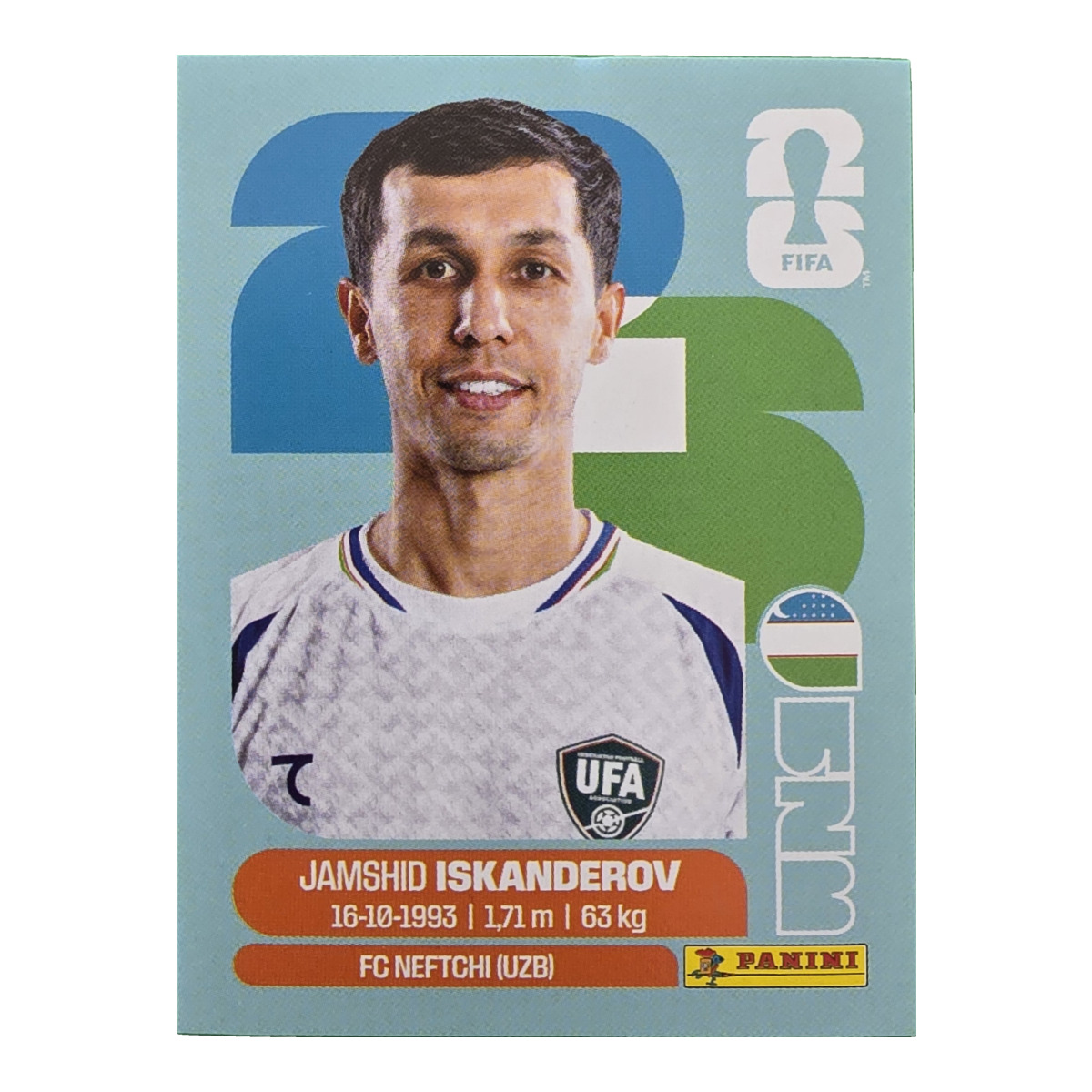Jamshid Iskanderov - Usbekistan, FIFA WM 2026, Nr. UZB12