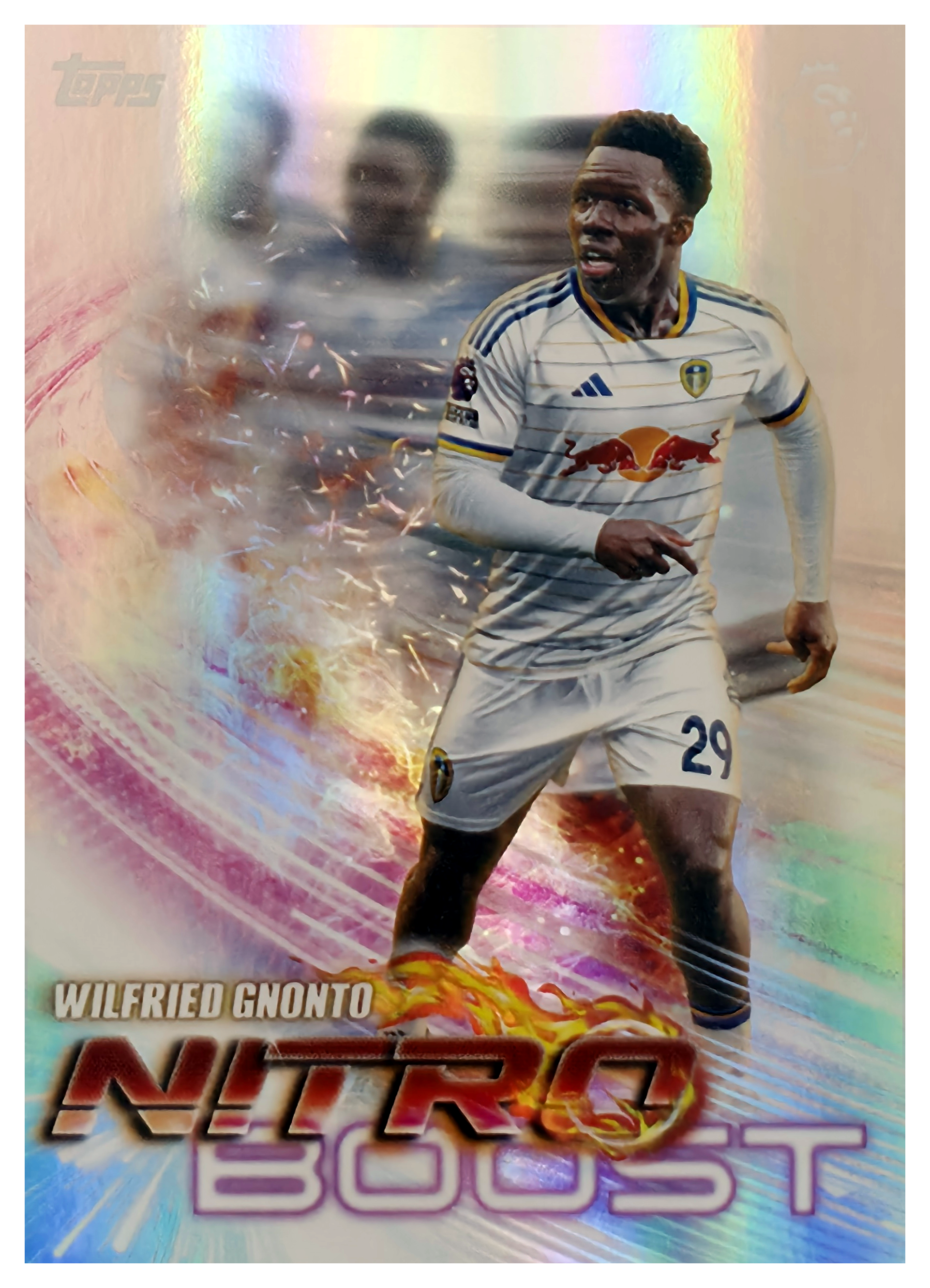 Wilfried Gnonto - Topps Flagship Premier League Nitro Boost 2026-27, Nr. NB 12 – Insert (Art.-Nr. SG105123)