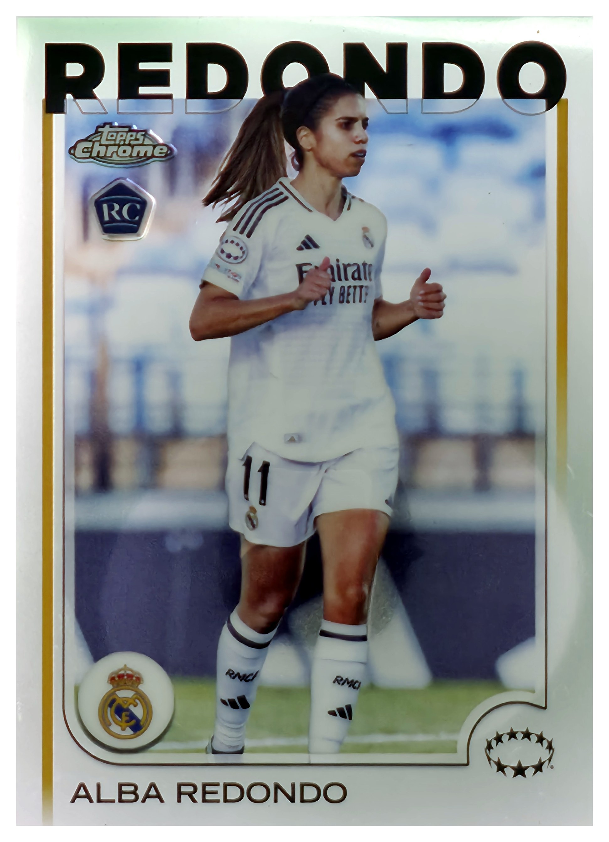Alba Redondo - Topps Chrome UEFA Women's Champions League Base Set 2024-25, Nr. 37 – Rookie Card (Art.-Nr. SG110953)