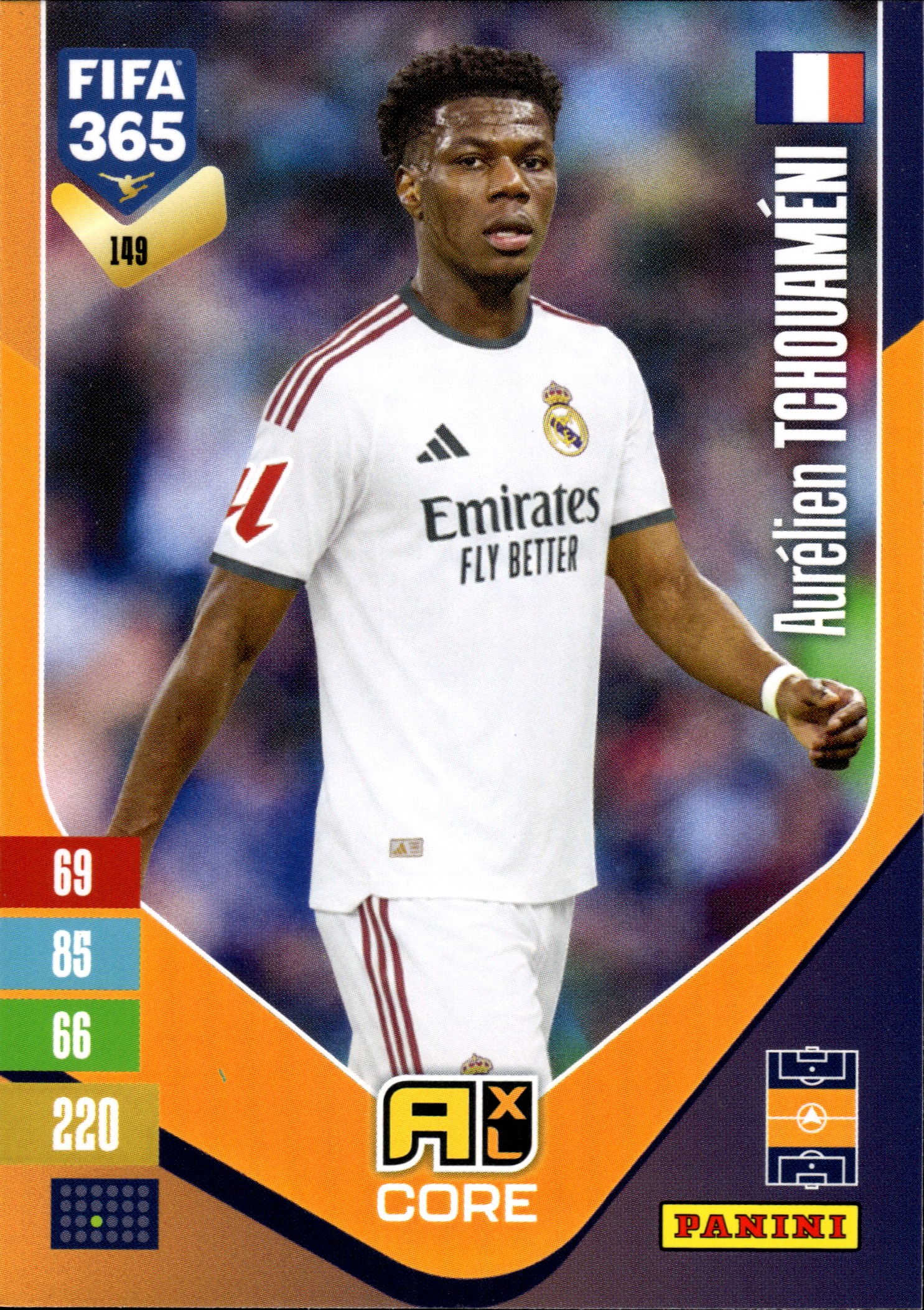 Aurélien Tchouaméni - Panini Adrenalyn XL FIFA 365 Base Set 2026-27, Nr. 149 (Art.-Nr. SG110126)