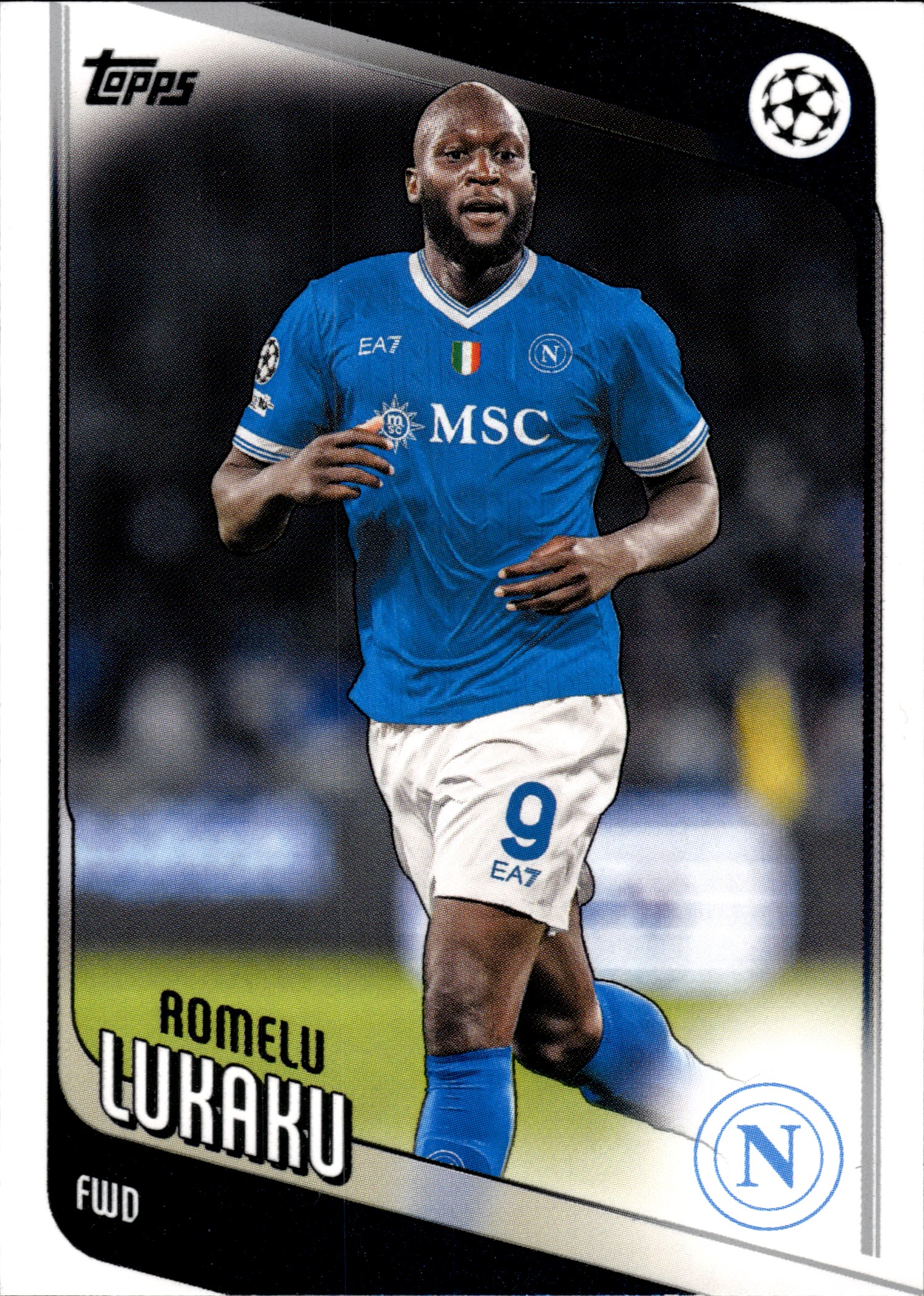 Romelu Lukaku - Topps UEFA Club Competitions Base Set 2025-26, Nr. 76 (Art.-Nr. SG109263)