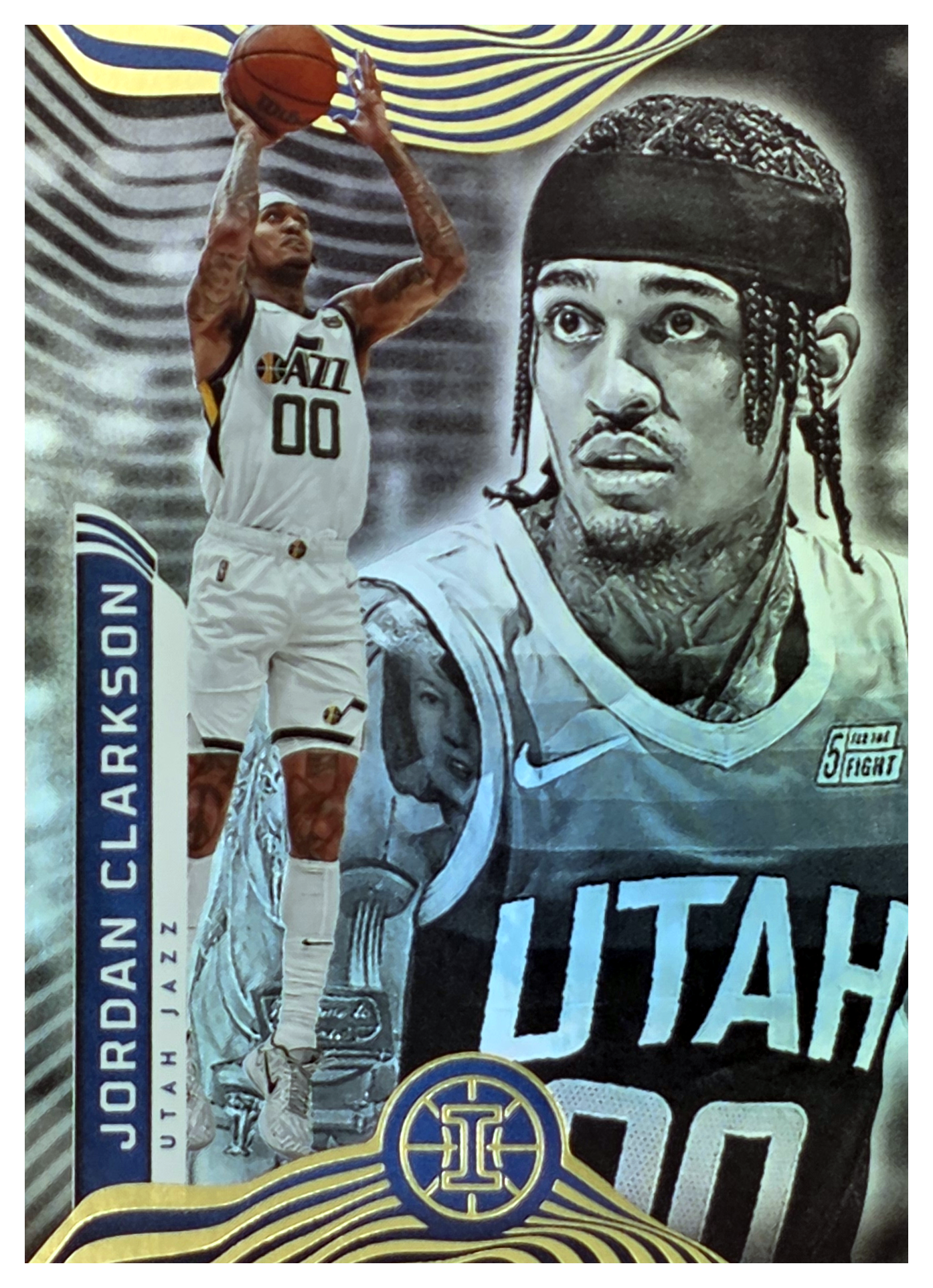 Jordan Clarkson - Panini Illusions Base Set 2021-22, Nr. 36 (Art.-Nr. SG104222)