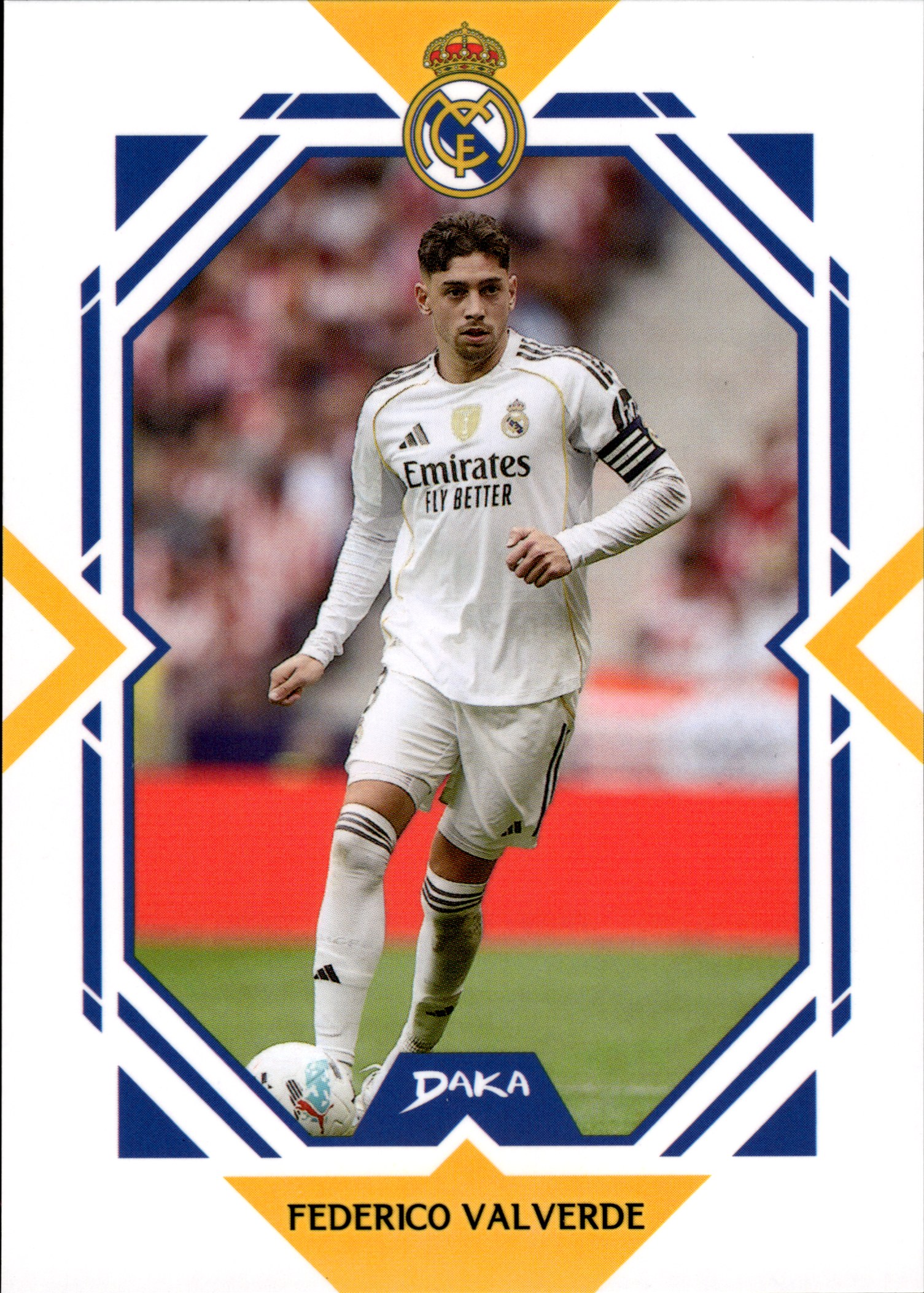 Federico Valverde - DAKA Real Madrid Top Audience Base Set 2025-26, Nr. RM-9-A (Art.-Nr. SG109982)