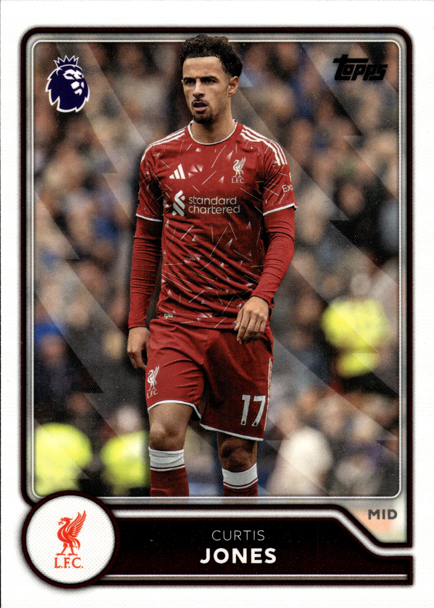 Curtis Jones - Topps Flagship Premier League Base Set 2026-27, Nr. 169 (Art.-Nr. SG109156)