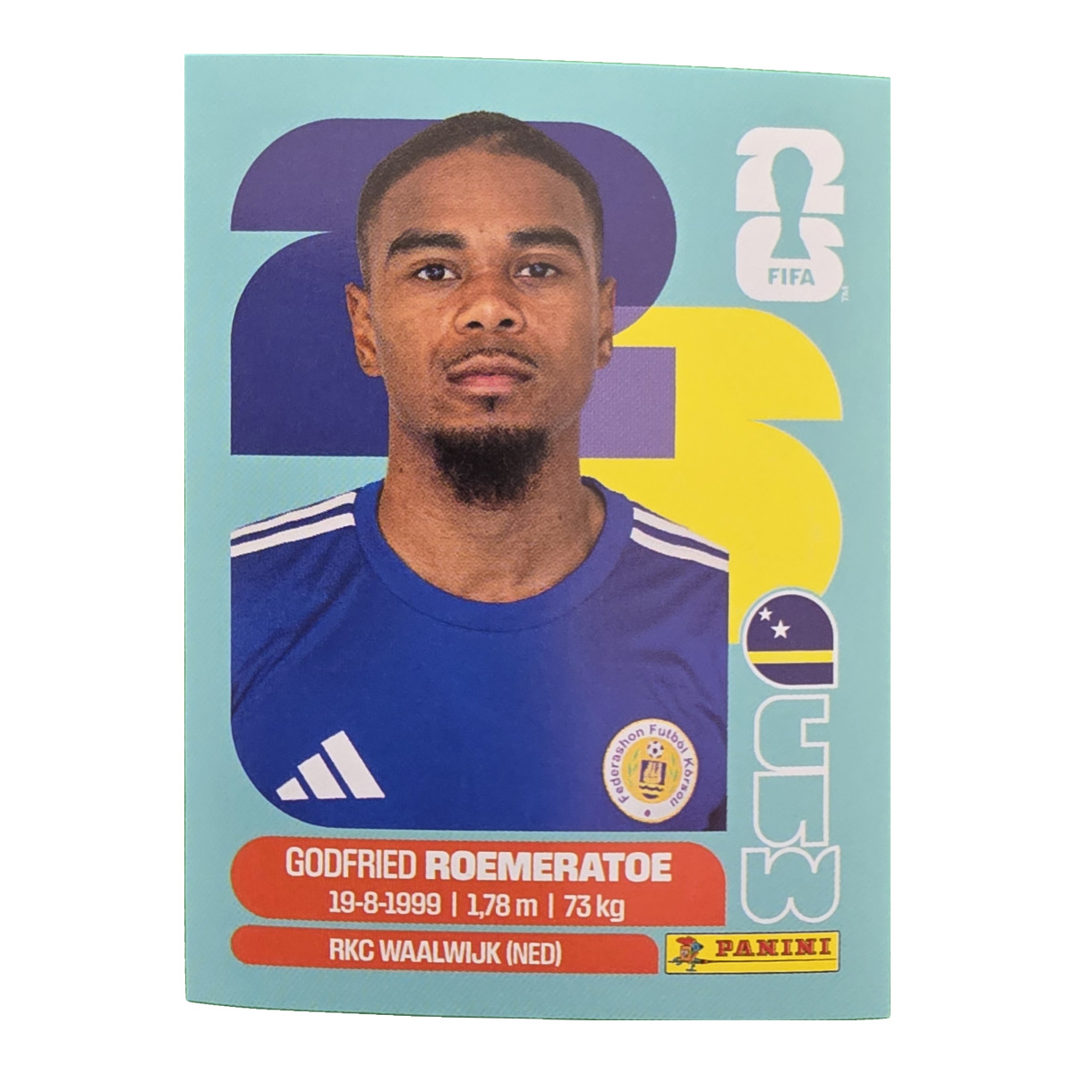Godfried Roemeratoe - Curaçao, FIFA WM 2026, Nr. CUW10