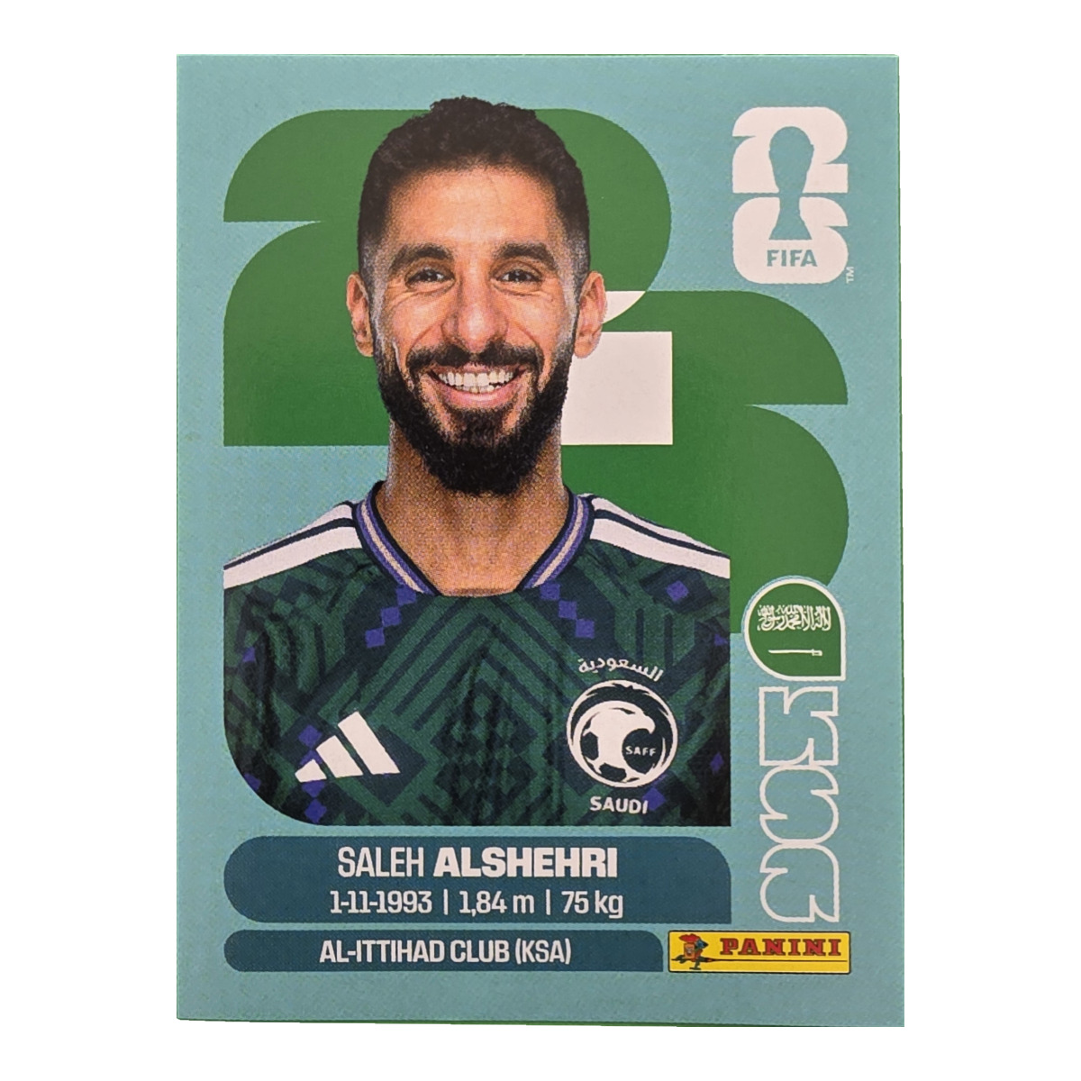 Saleh Alshehri - Saudi-Arabien, FIFA WM 2026, Nr. KSA19