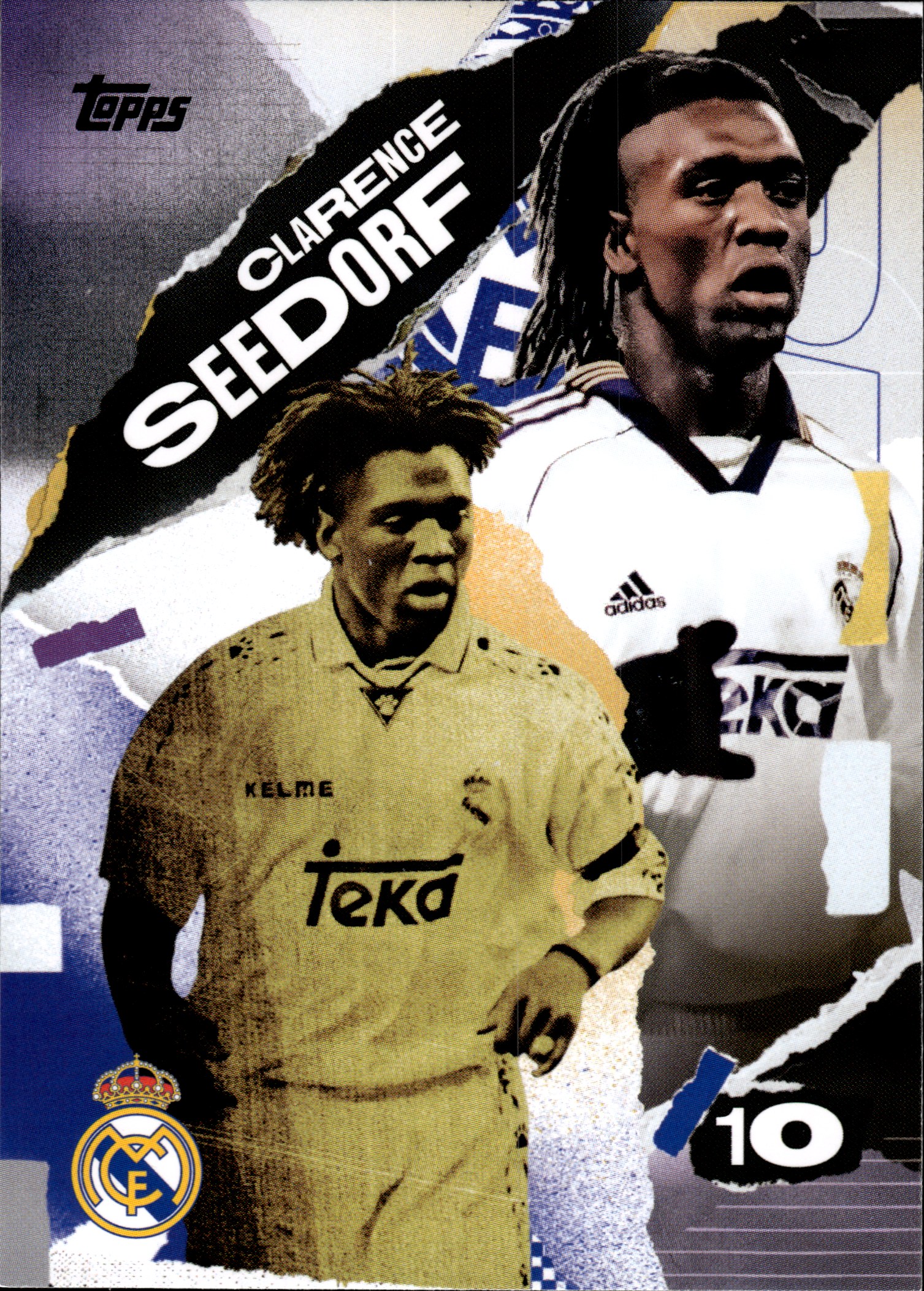 Clarence Seedorf - Topps Real Madrid Team Set Bookends 2024-25, Nr. 40 (Art.-Nr. SG107990)