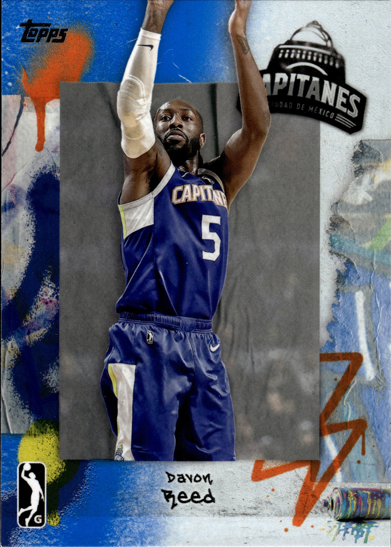 Davon Reed - Topps G League Base Set 2024-25, Nr. 53 (Art.-Nr. SG111081)