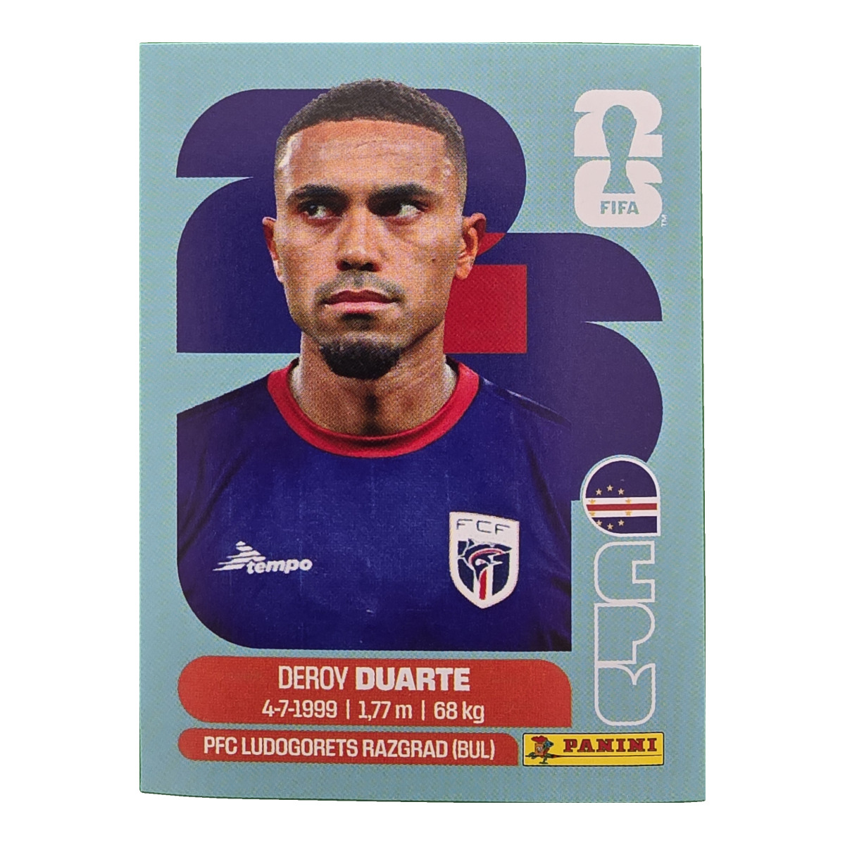 Deroy Duarte - Kap Verde, FIFA WM 2026, Nr. CPV14