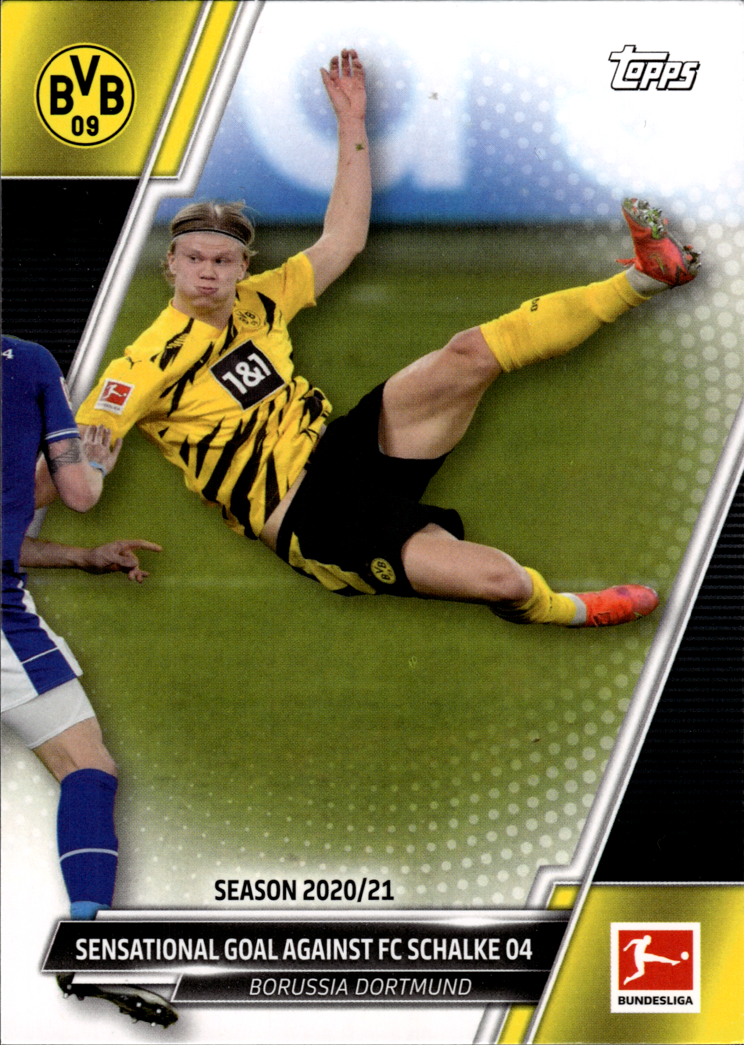 Erling Haaland - Topps Bundesliga Special Moments of the Season 2021-22, Nr. 190 – Insert (Art.-Nr. SG106374)