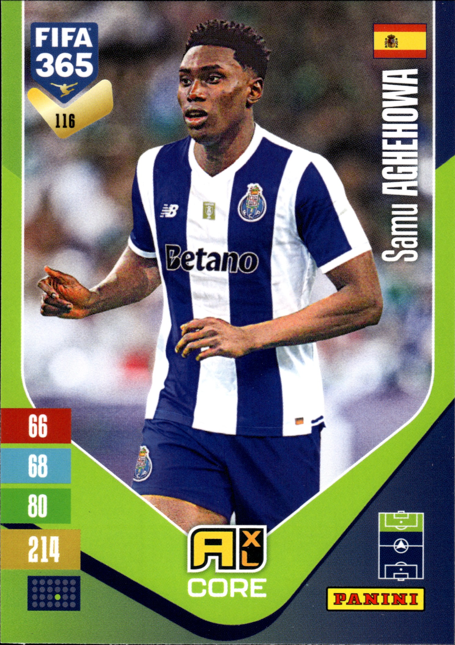 Samu Aghehowa - Panini Adrenalyn XL FIFA 365 Base Set 2026-27, Nr. 116
