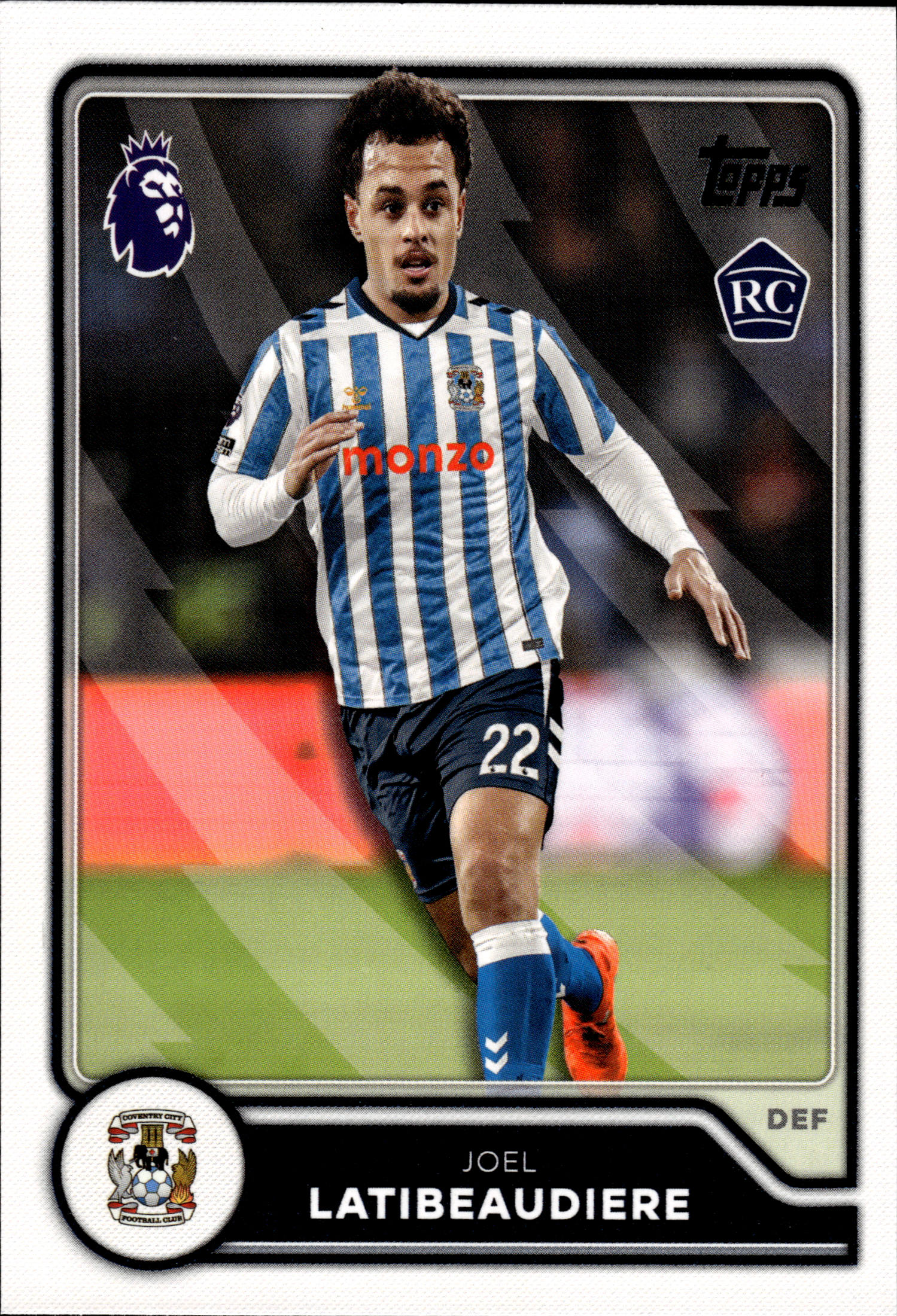 Joel Latibeaudiere - Topps Flagship Premier League Base Set 2026-27, Nr. 263 – Rookie Card (Art.-Nr. SG104631)