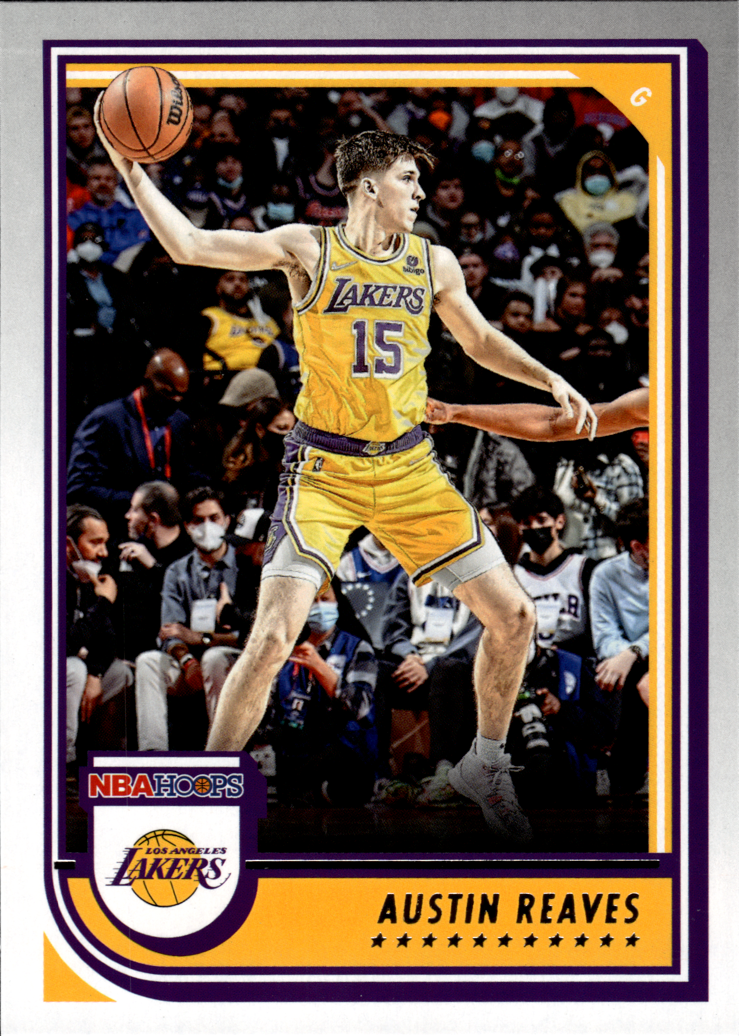 Austin Reaves - Panini Hoops Base Set 2022-23, Nr. 176 (Art.-Nr. SG103134)