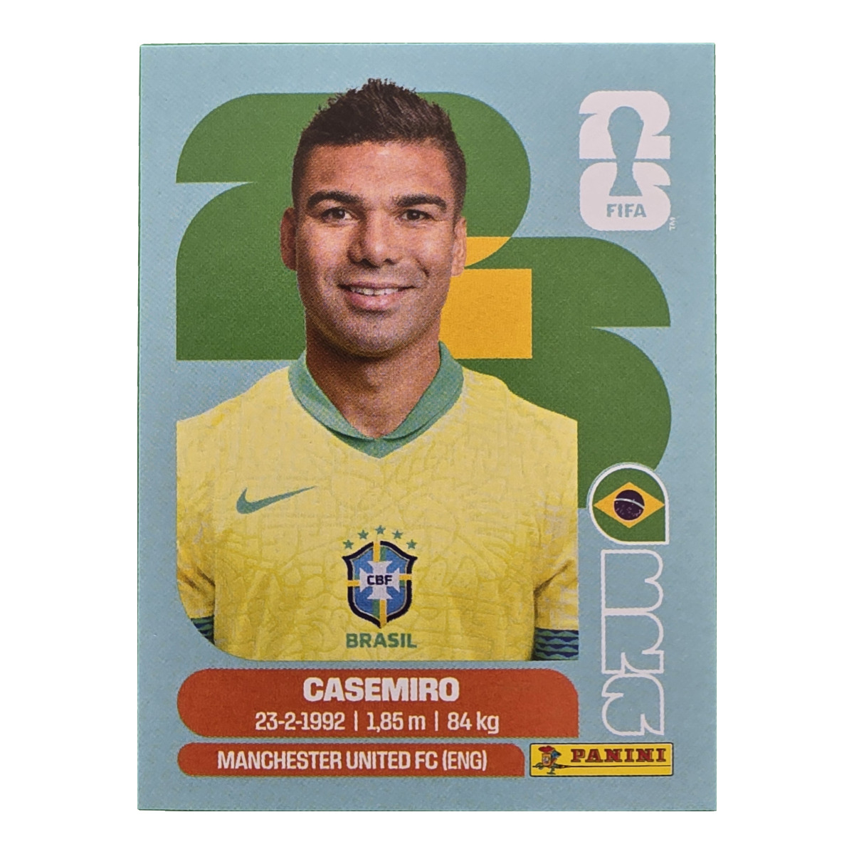 Casemiro - Brasilien, FIFA WM 2026, Nr. BRA10