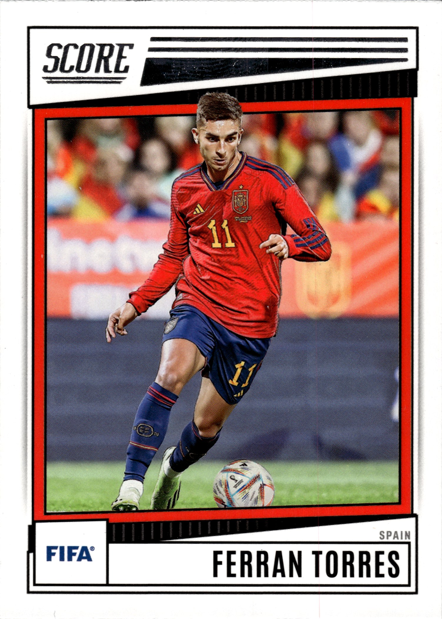 Ferran Torres - Panini Score FIFA Base Set 2022-23, Nr. 158 (Art.-Nr. SG107978)