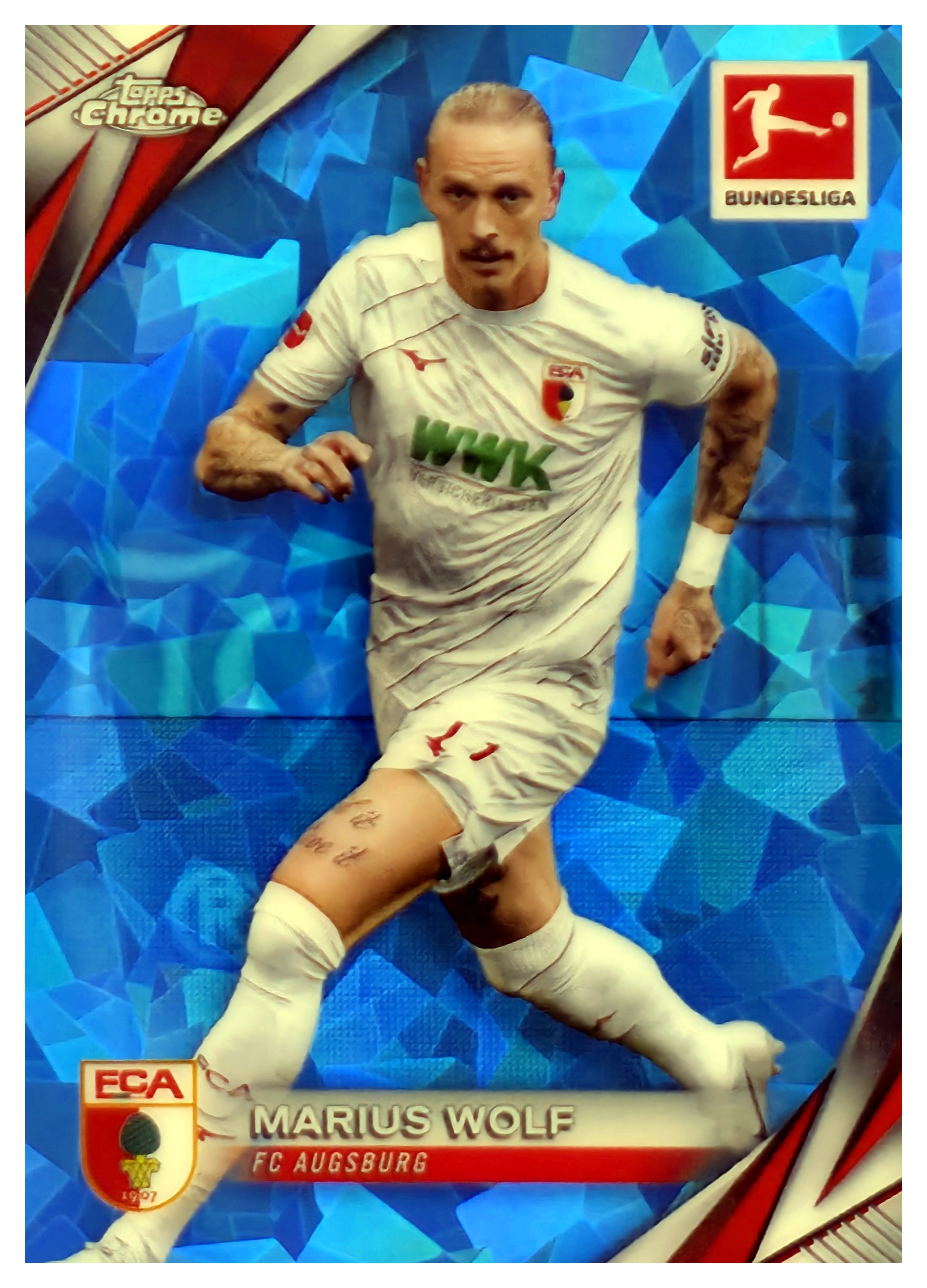 Marius Wolf - Topps Chrome Sapphire Bundesliga Base Set 2024-25, Nr. 4 (Art.-Nr. SG108056)