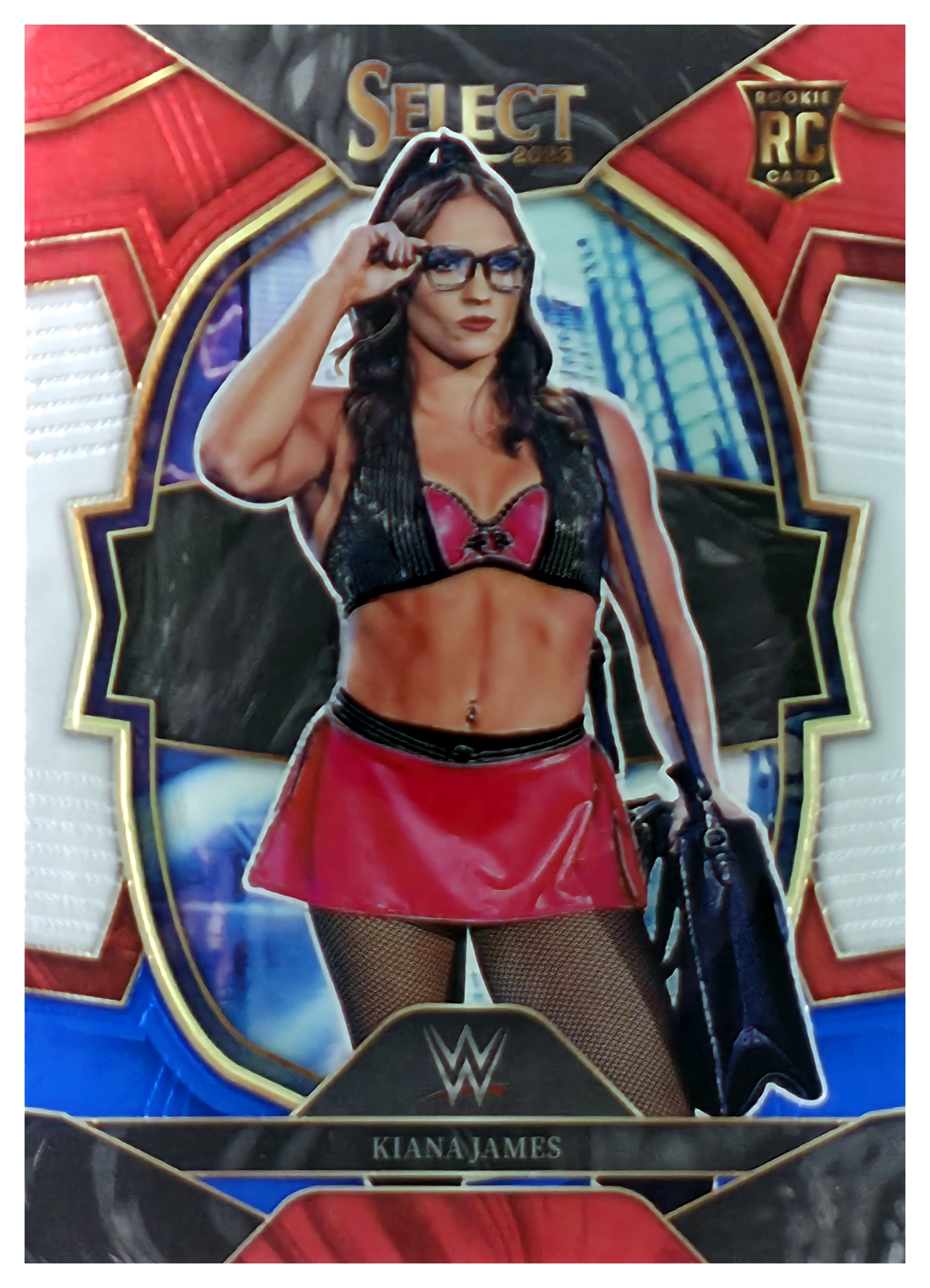 Kiana James - Panini Select Concourse 2023, Nr. 45 – Rookie Card, Red & Blue (Art.-Nr. SG108698)
