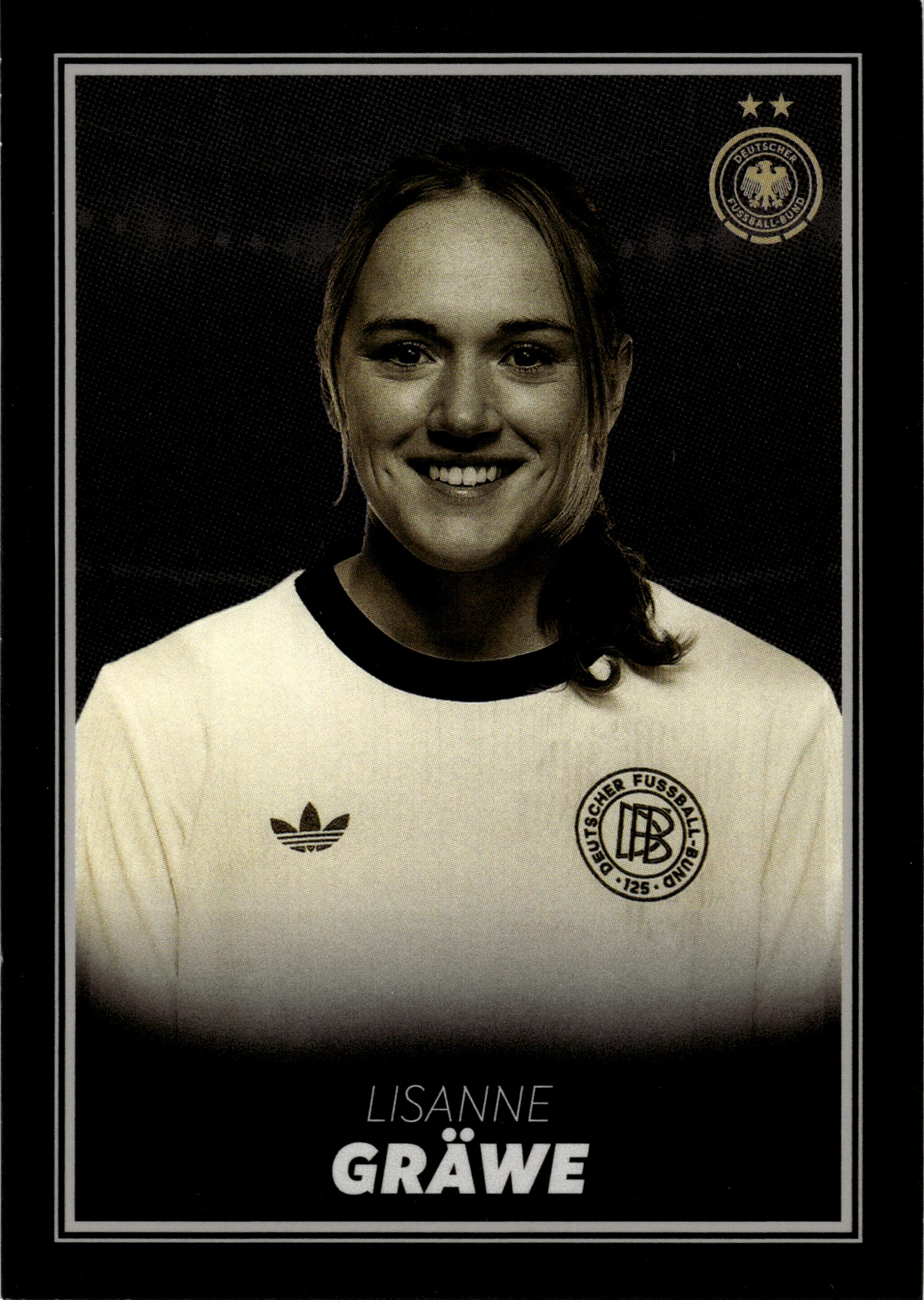 Lisanne Gräwe - Panini DFB-Frauen Team-Set FOC 2025, Nr. FOC-10 – Insert (Art.-Nr. SG110031)