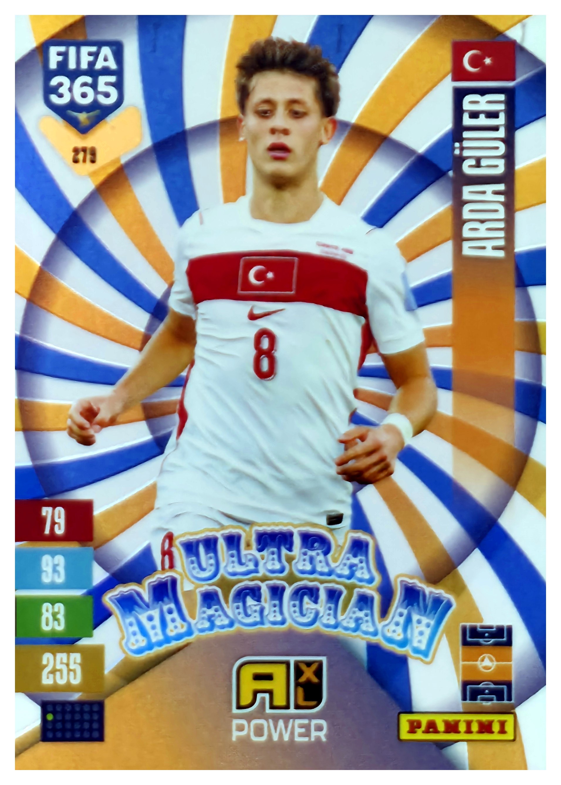 Arda Güler - Panini Adrenalyn XL FIFA 365 Ultra Magician 2026-27, Nr. 279 – Insert (Art.-Nr. SG110637)
