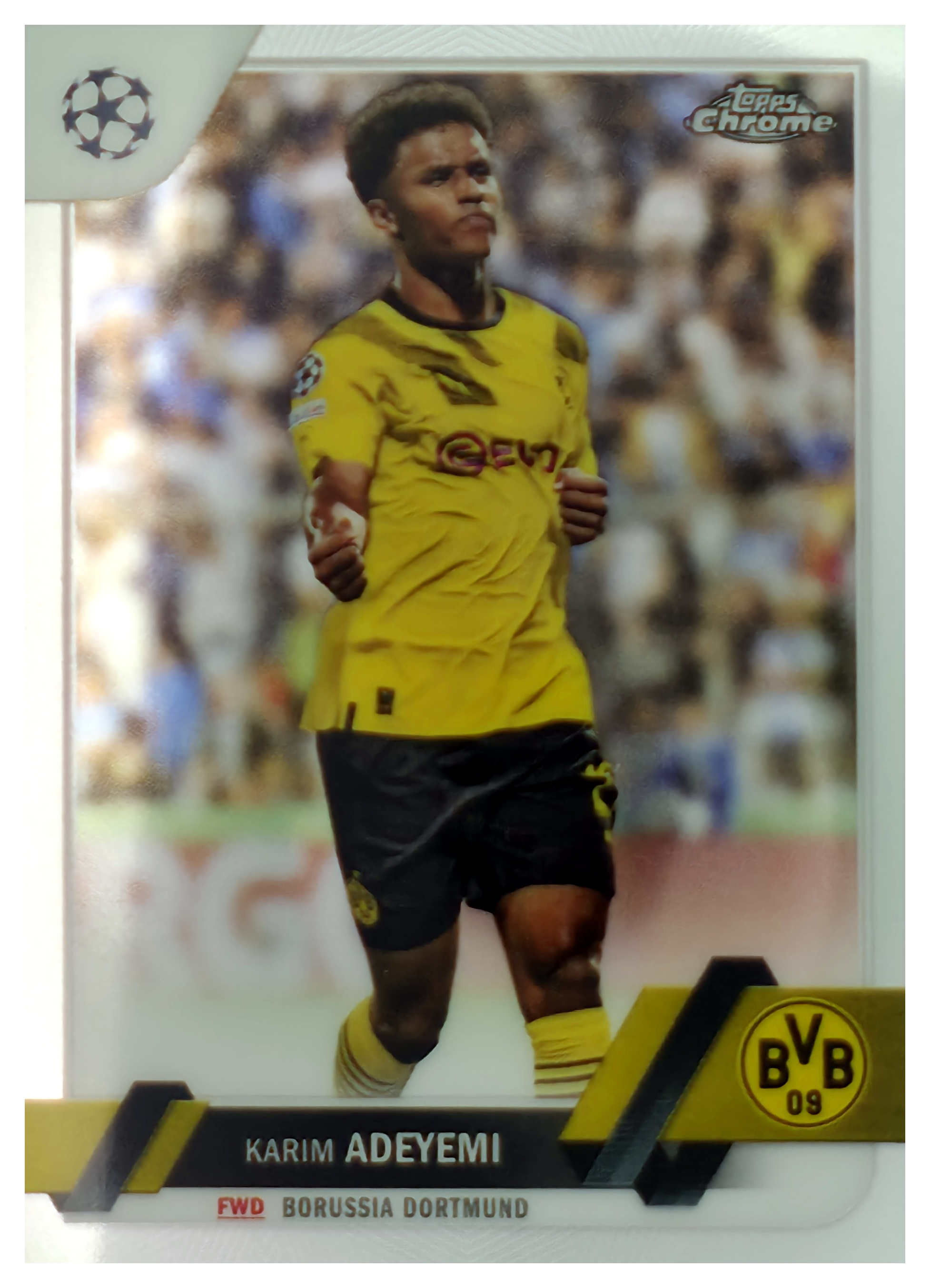 Karim Adeyemi - Topps Chrome UEFA Club Competitions Base Set 2022-23, Nr. 122 (Art.-Nr. SG105887)