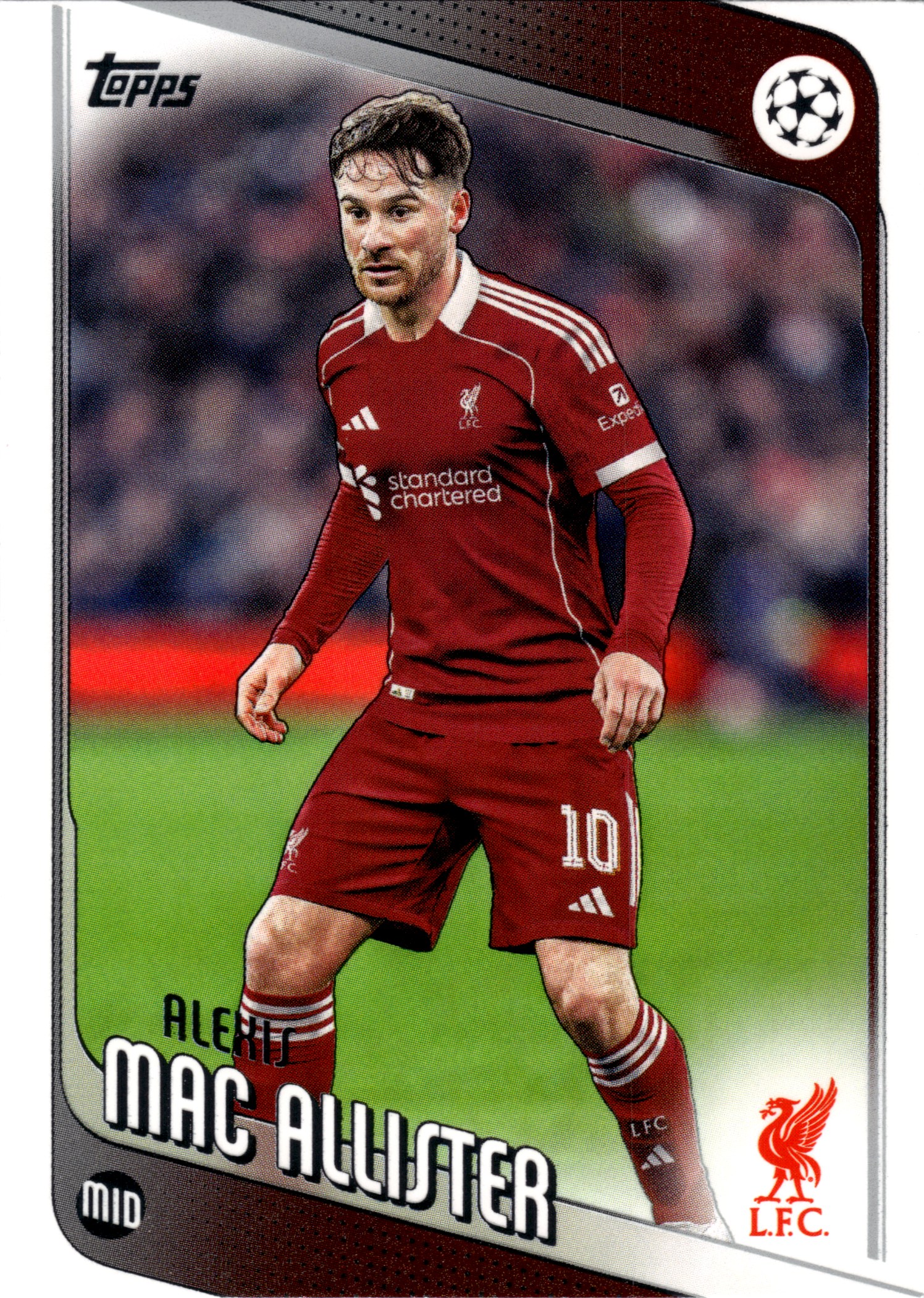 Alexis Mac Allister - Topps UEFA Club Competitions Base Set 2025-26, Nr. 67 (Art.-Nr. SG107938)