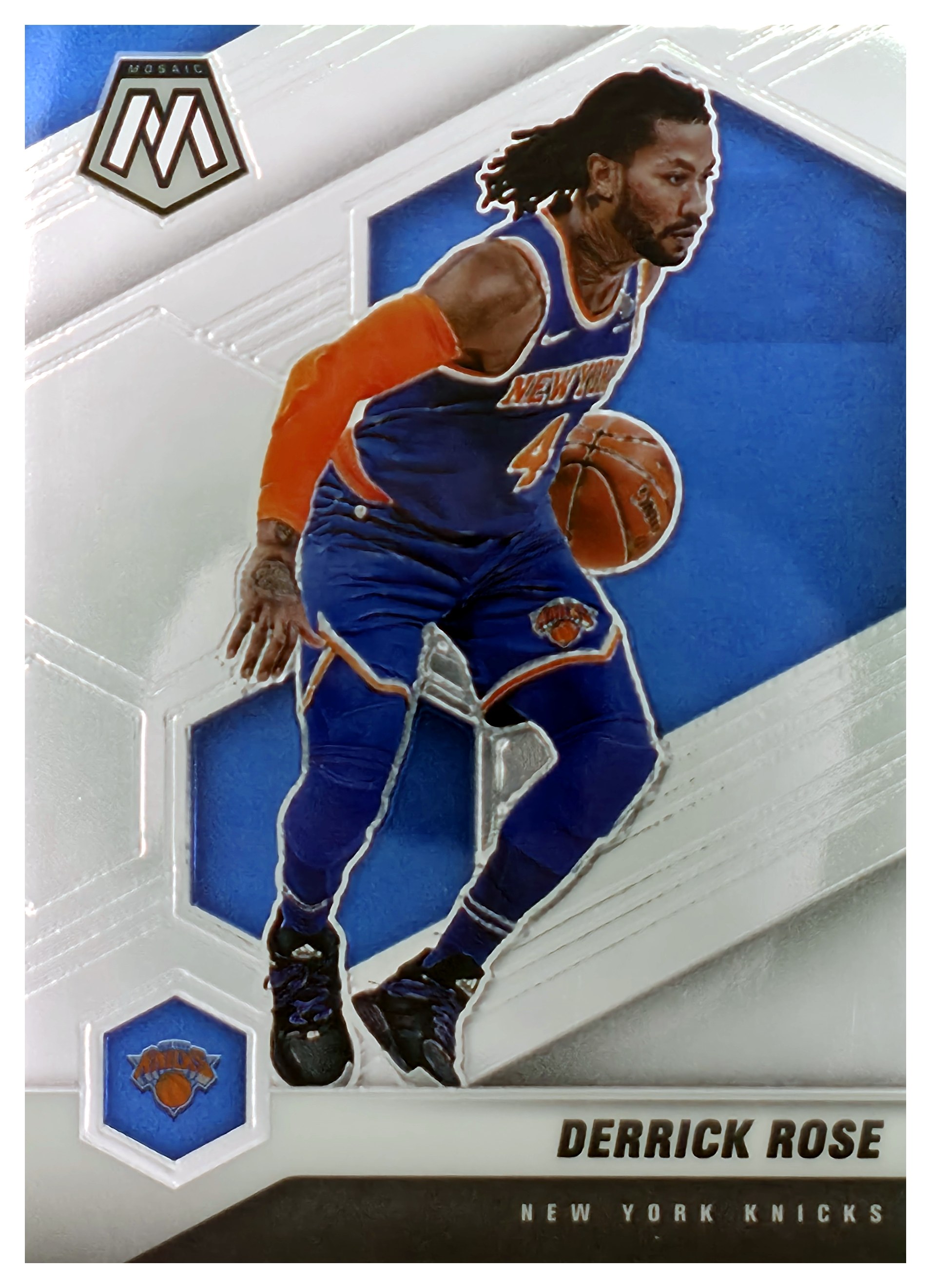 Derrick Rose - Panini Mosaic Base Set 2020-21, Nr. 123 (Art.-Nr. SG106739)