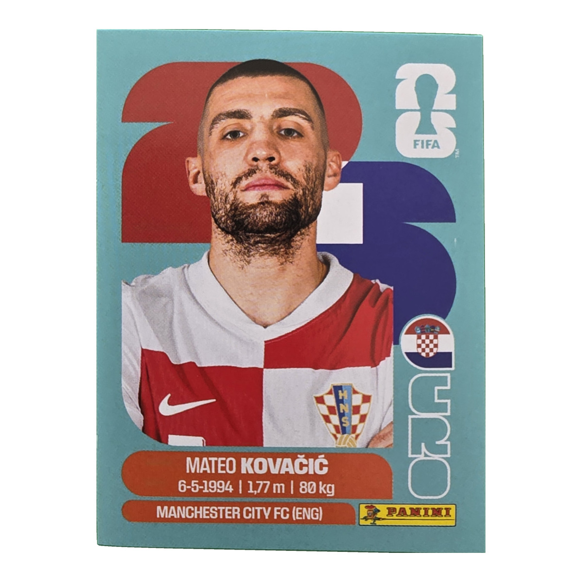 Mateo Kovacic - Kroatien, FIFA WM 2026, Nr. CRO10