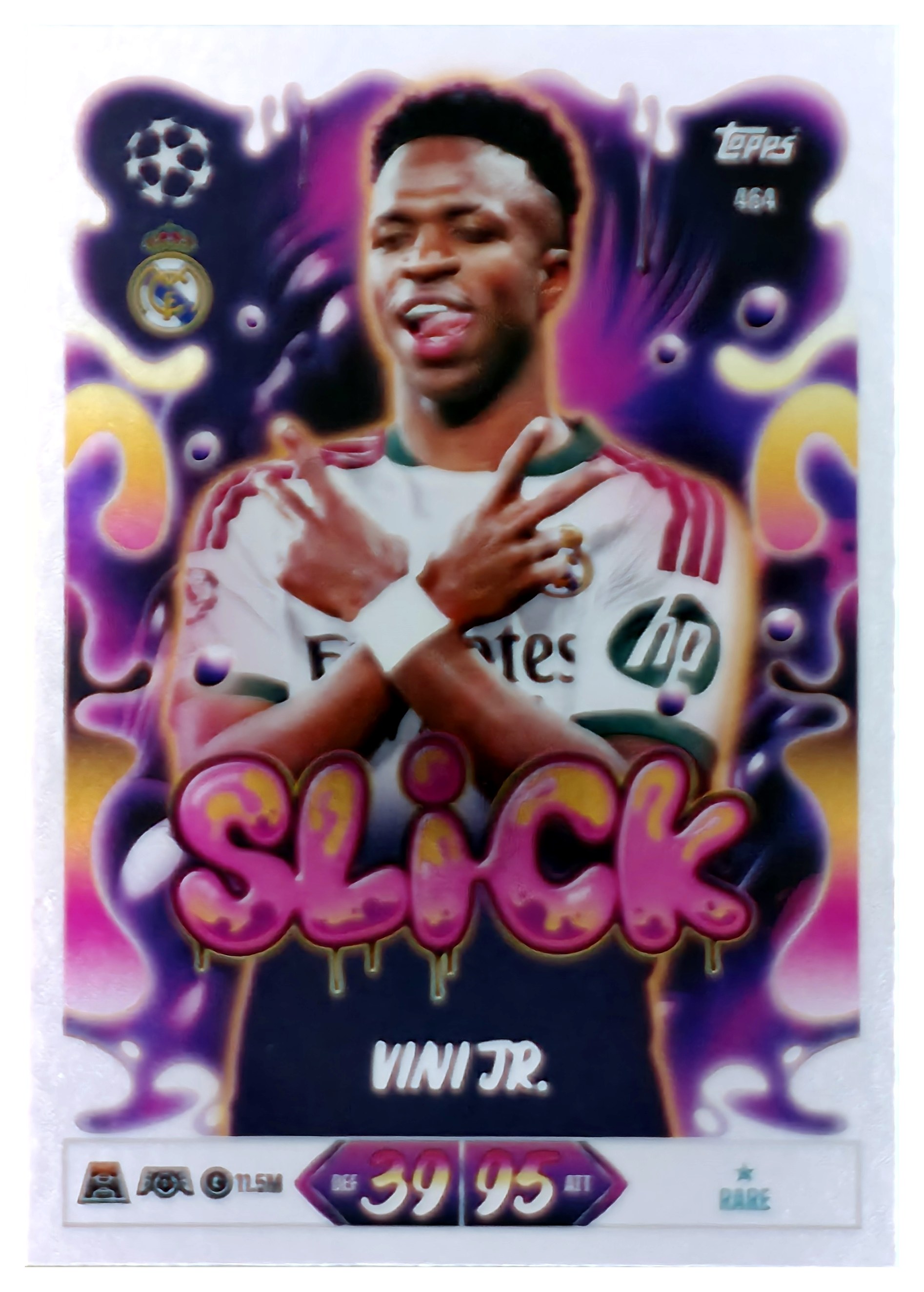 Vini Jr. - Topps Match Attax UEFA Club Competitions Slick 2026-27, Nr. 464 (Art.-Nr. SG107641)