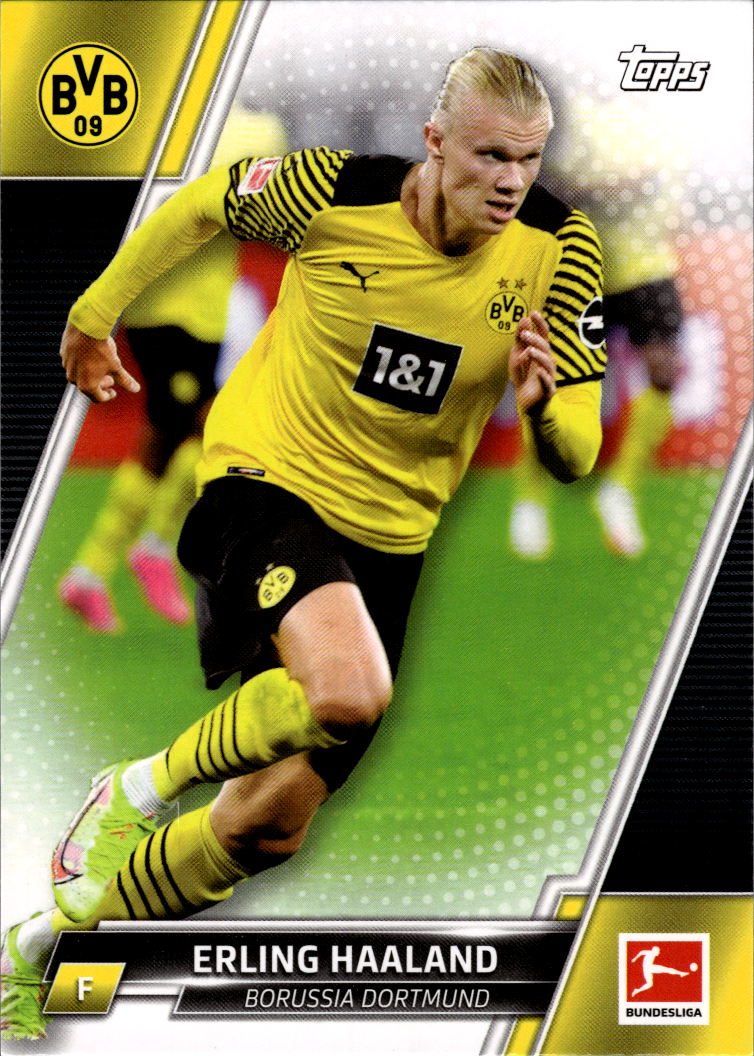 Erling Haaland - Topps Bundesliga Base Set 2021-22, Nr. 53 (Art.-Nr. SG106375)