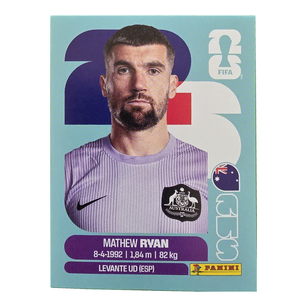 Mathew Ryan - Australien, FIFA WM 2026, Nr. AUS2