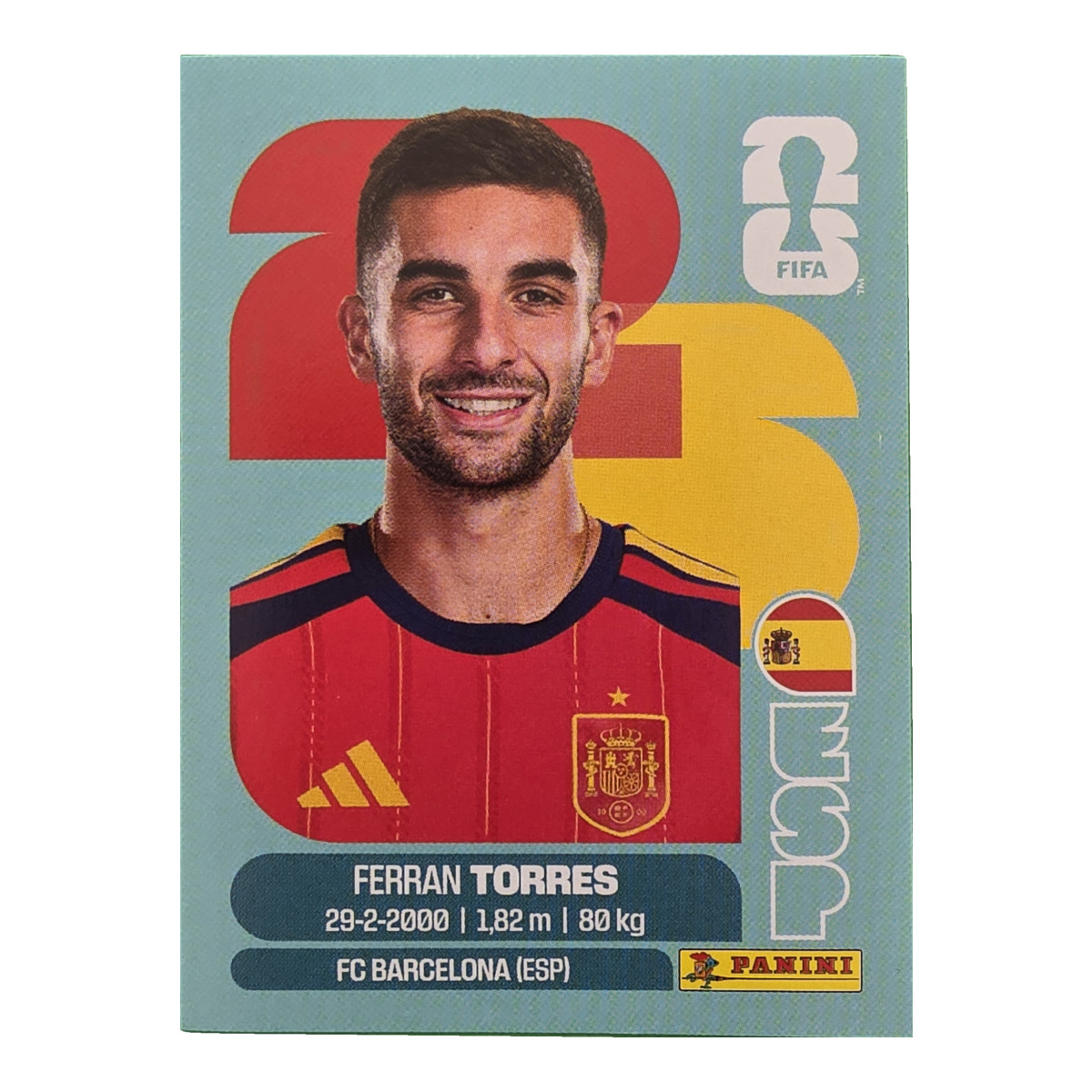 Ferran Torres - Spanien, FIFA WM 2026, Nr. ESP18