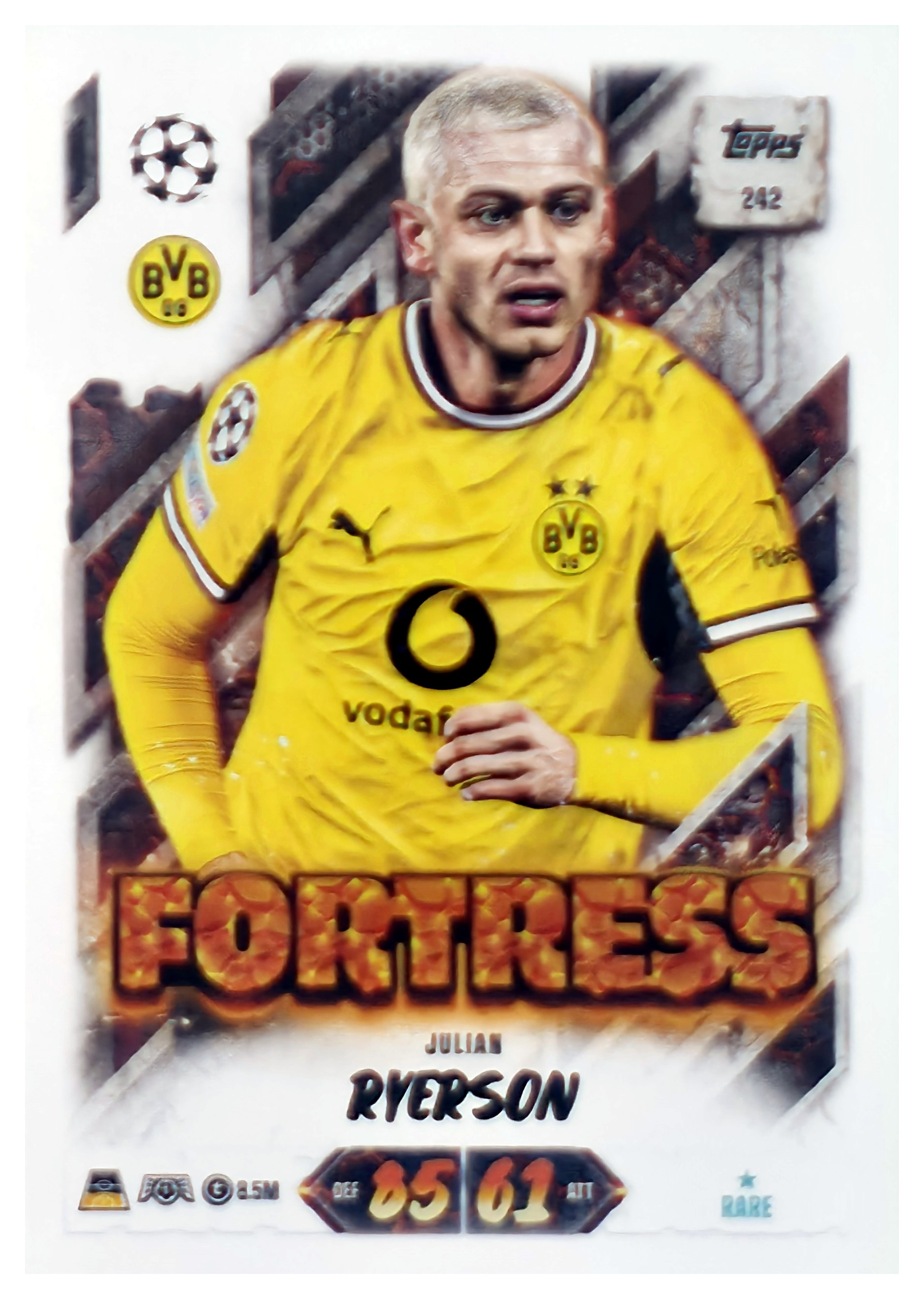 Julian Ryerson - Topps Match Attax UEFA Club Competitions Fortress 2026-27, Nr. 242 (Art.-Nr. SG107577)